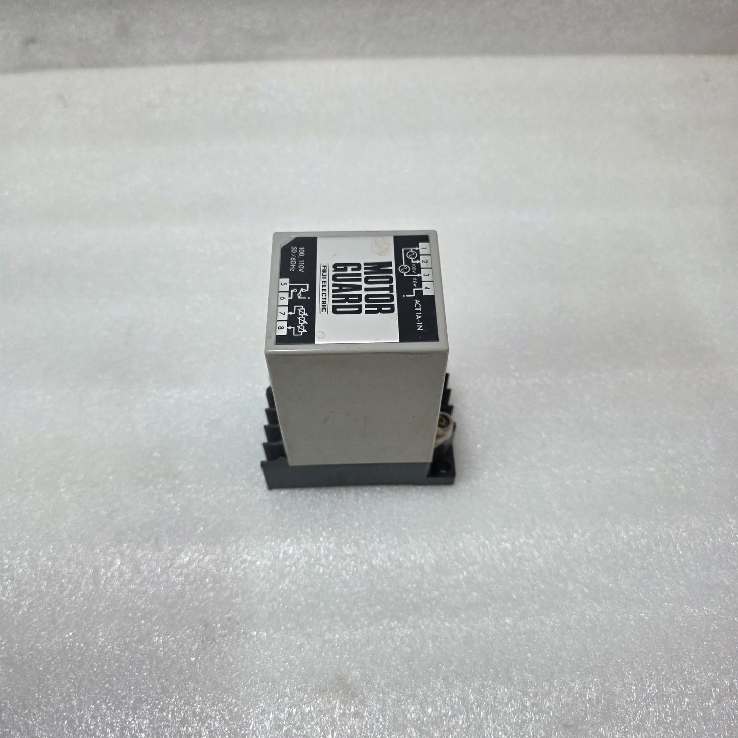FUJI ELECTRIC ACT 1A-1N MOTOR GUARD RELAY | 100-110V AC | INDUSTRIAL MOTOR PROTE