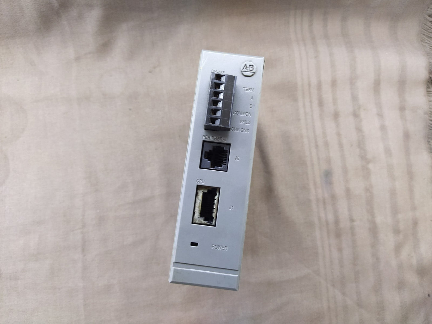 ALLEN BRADLEY SLC 500 DH-485 LINK COUPLER CAT 1747-AIC SERIES B