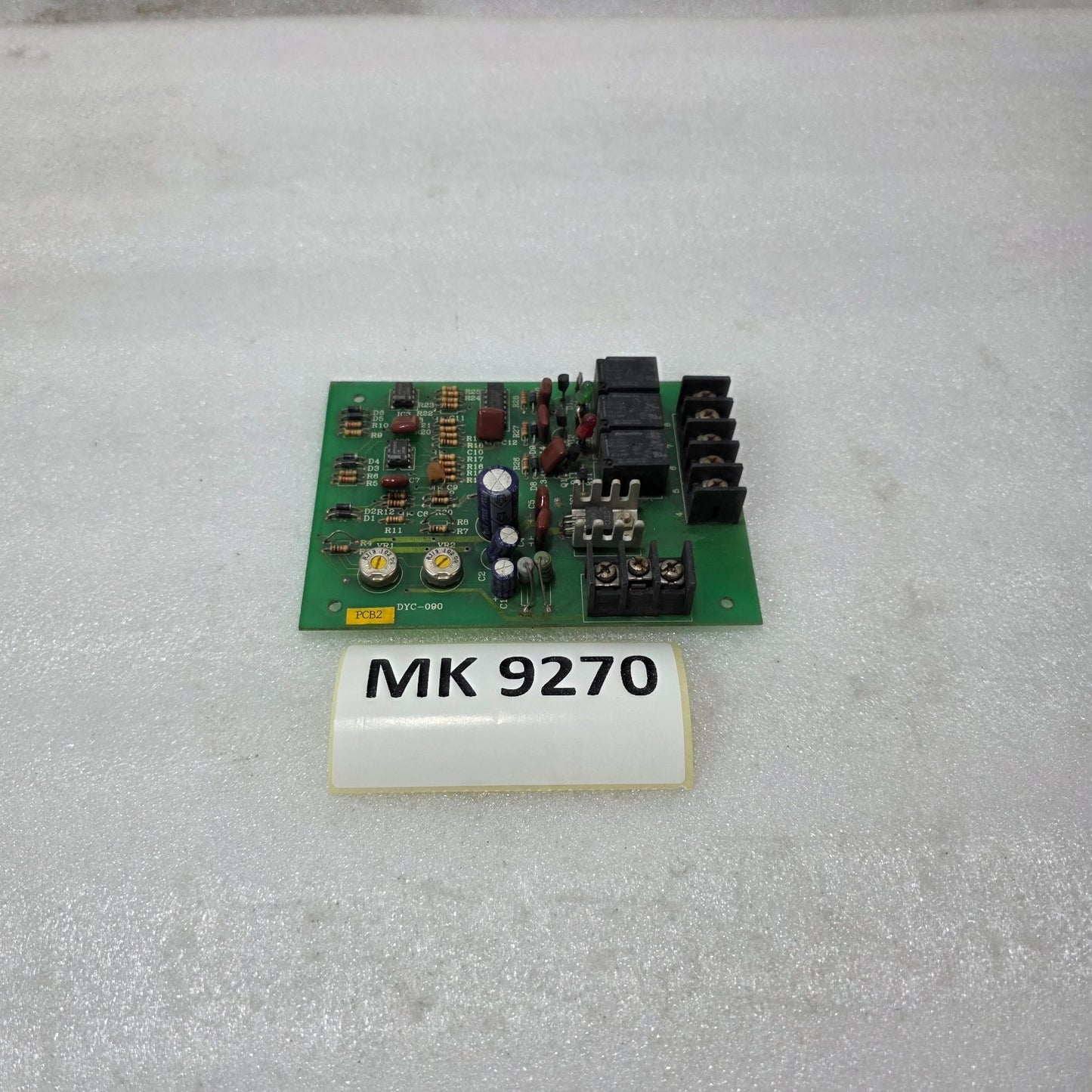 DYC-090 INDUSTRIAL CONTROL PCB BOARD | RELAY OUTPUT CIRCUIT BOARD