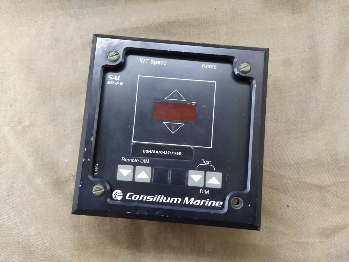 CS Marine SAL SD2-6 Speed Display 701494B