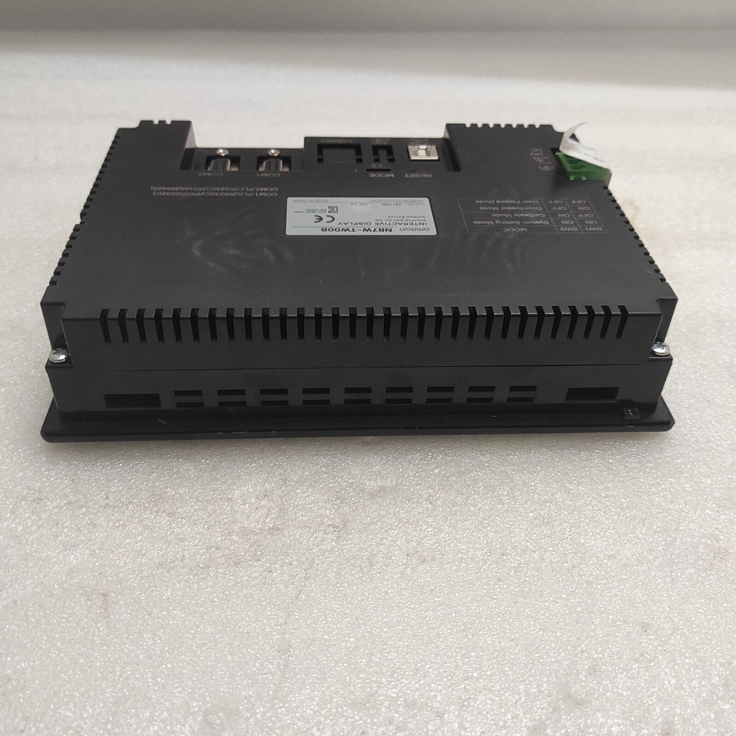OMRON NB7W-TW00 INTERACTIVE DISPLAY 24VDC NB7W