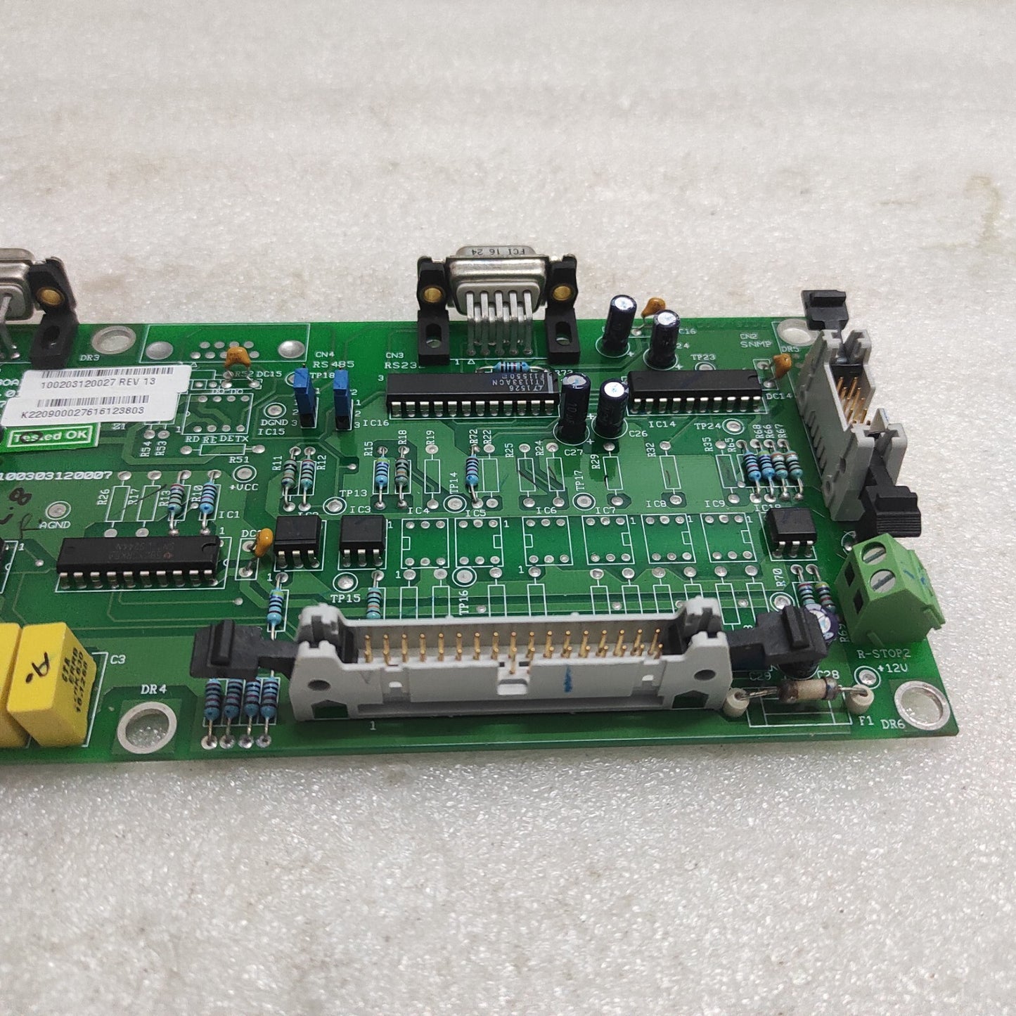 EMERSON LIEBERT COMMUNICATION KIT 100203120007 PCA INTERFACE BOARD 100203120027