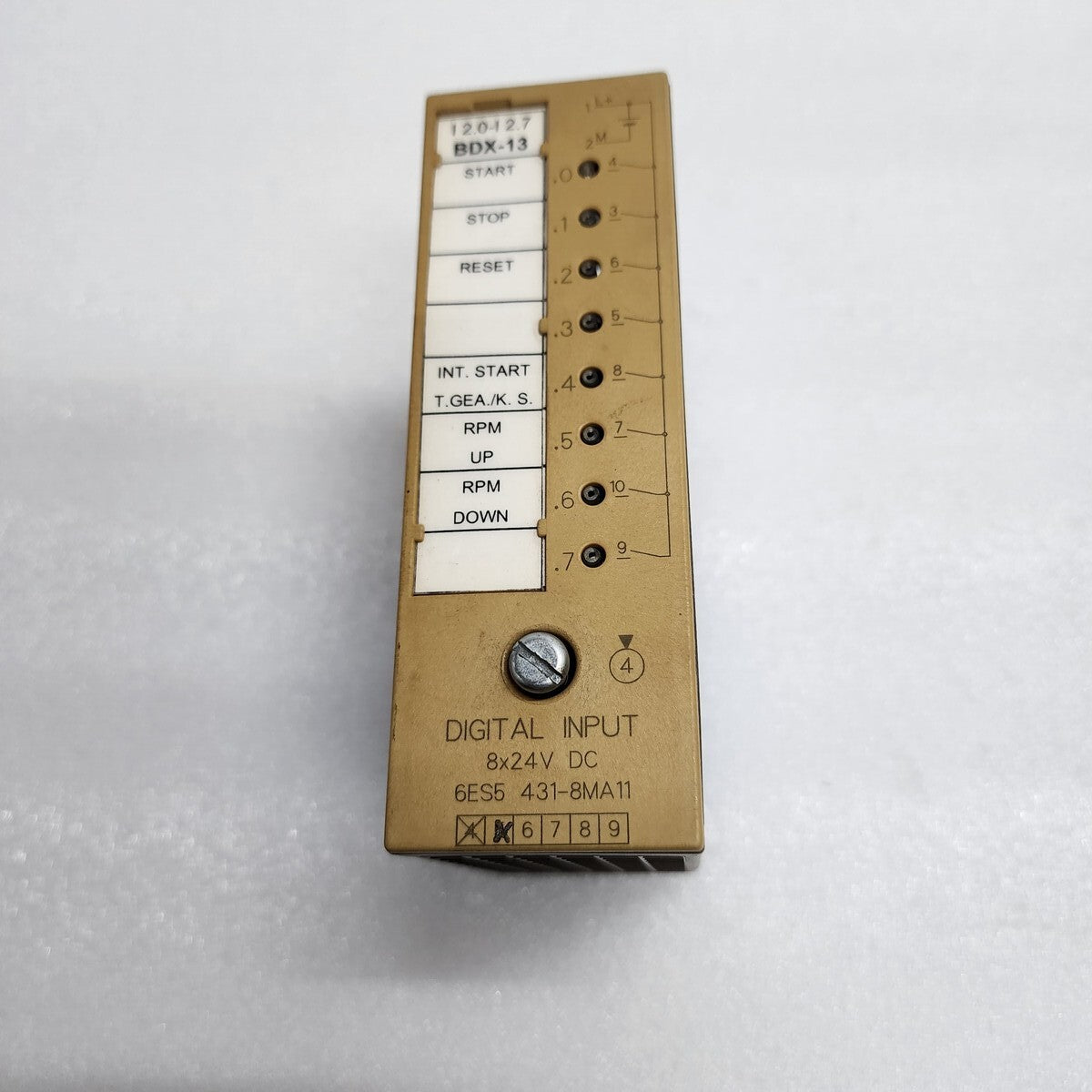 12 PC X SIEMENS SIMATIC S5 6ES5 431-8MA11 DIGITAL INPUT MODULE LOT OF 12 PC
