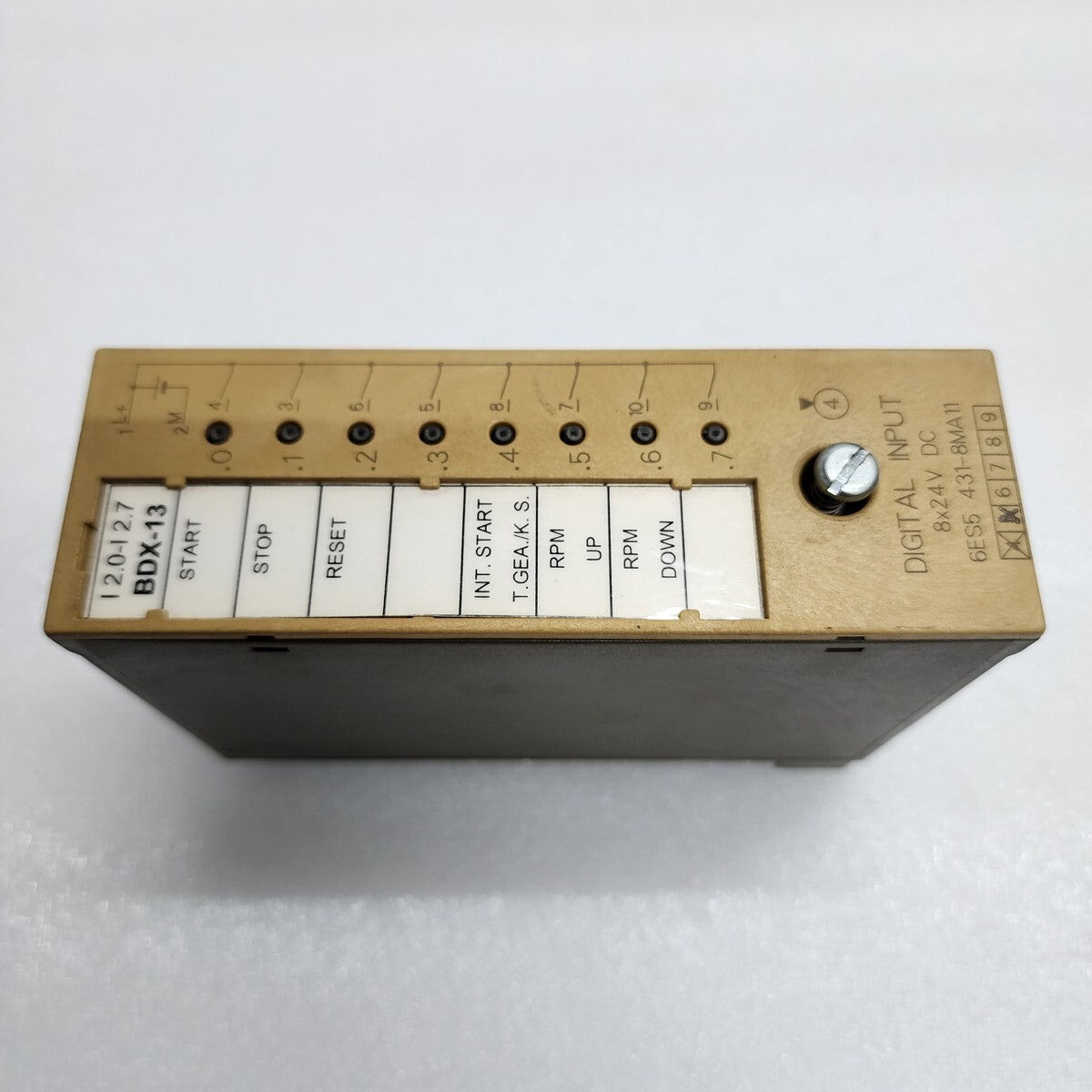 12 PC X SIEMENS SIMATIC S5 6ES5 431-8MA11 DIGITAL INPUT MODULE LOT OF 12 PC