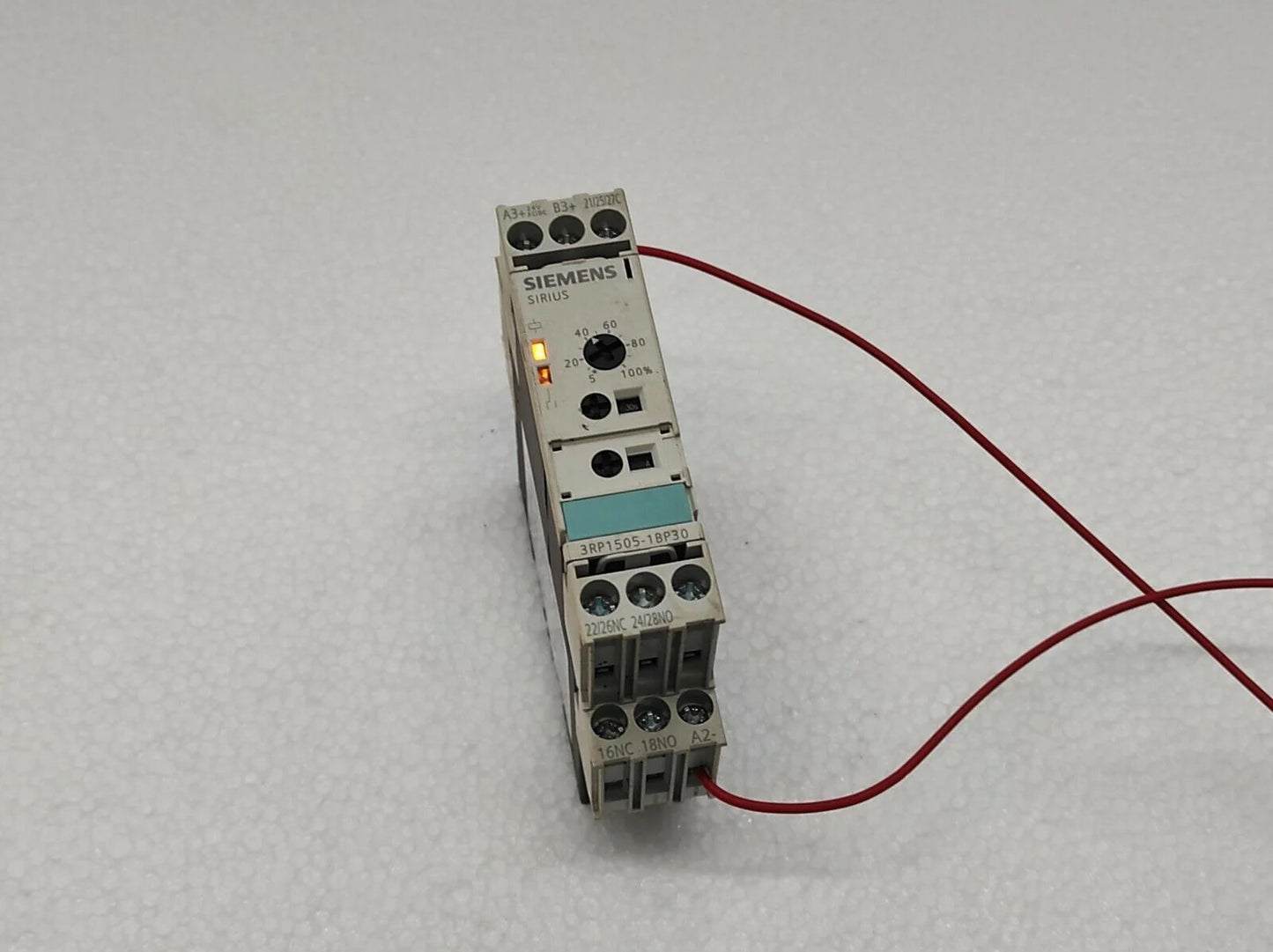 LOT OF 3 X SIEMENS 3RP1505-1BP30 TIME DELAY RELAY 3RP15051BP30 LOT OF 3