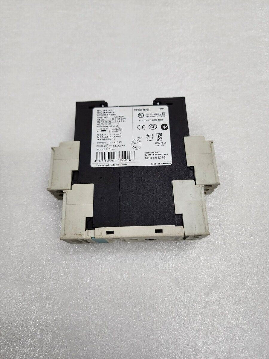 LOT OF 3 X SIEMENS 3RP1505-1BP30 TIME DELAY RELAY 3RP15051BP30 LOT OF 3