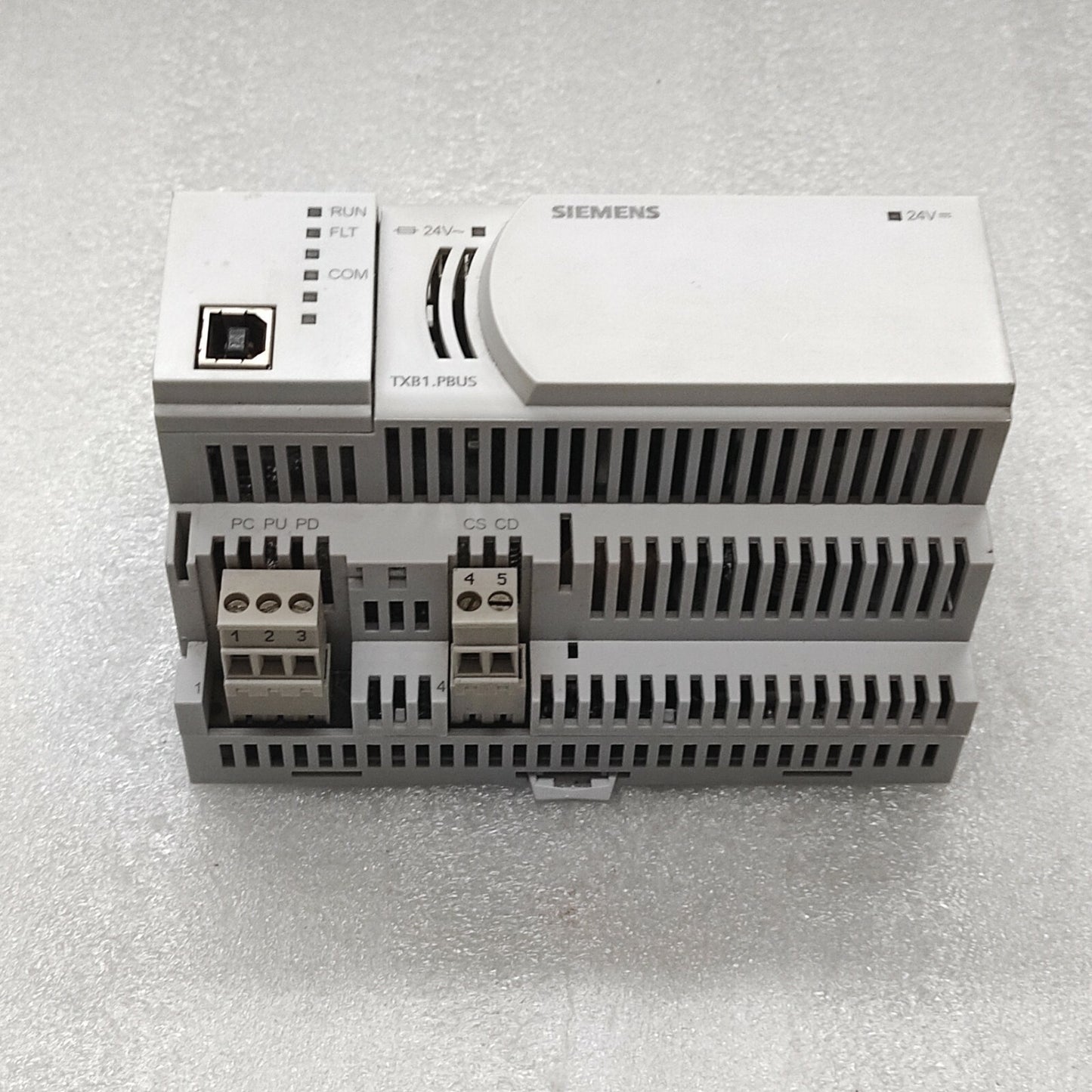 SIEMENS TXB1.PBUS INTERFACE MODULE 080326A 24VAC