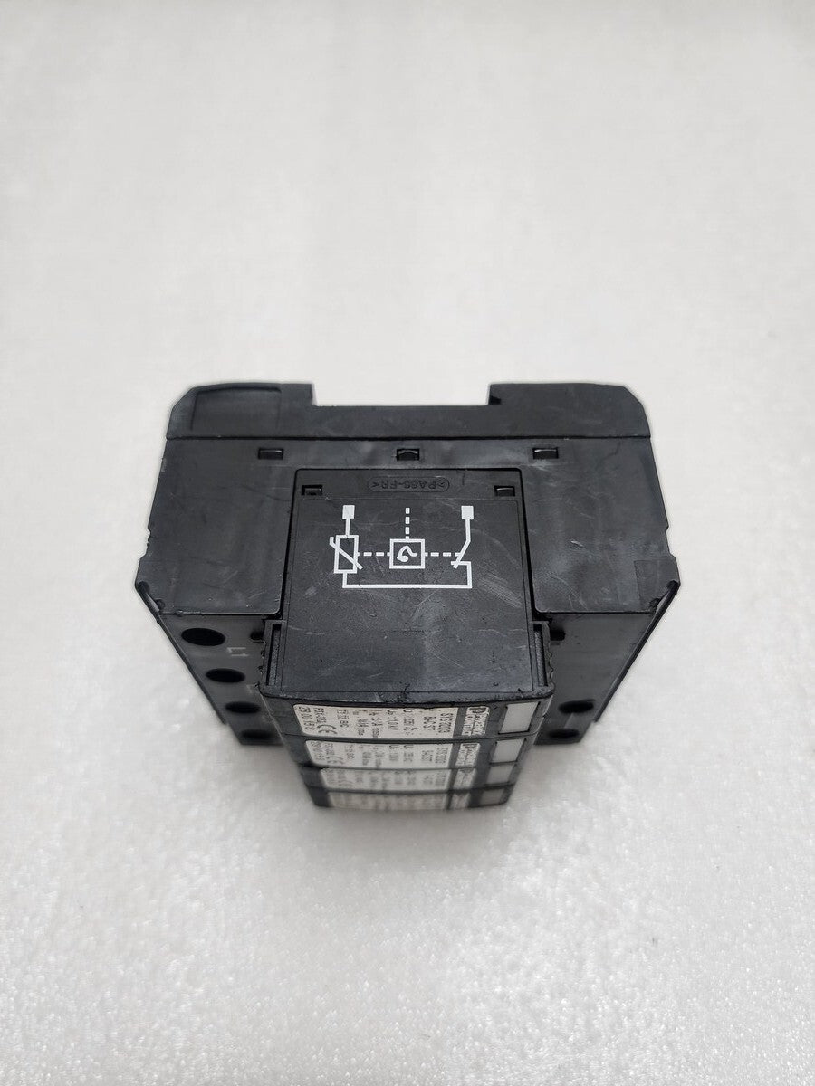 PHOENIX CONTACT VAL-MS/3+1-BE TYPE 2 SURGE PROTECTION BASE WITH SYS 320/3 B+C ST