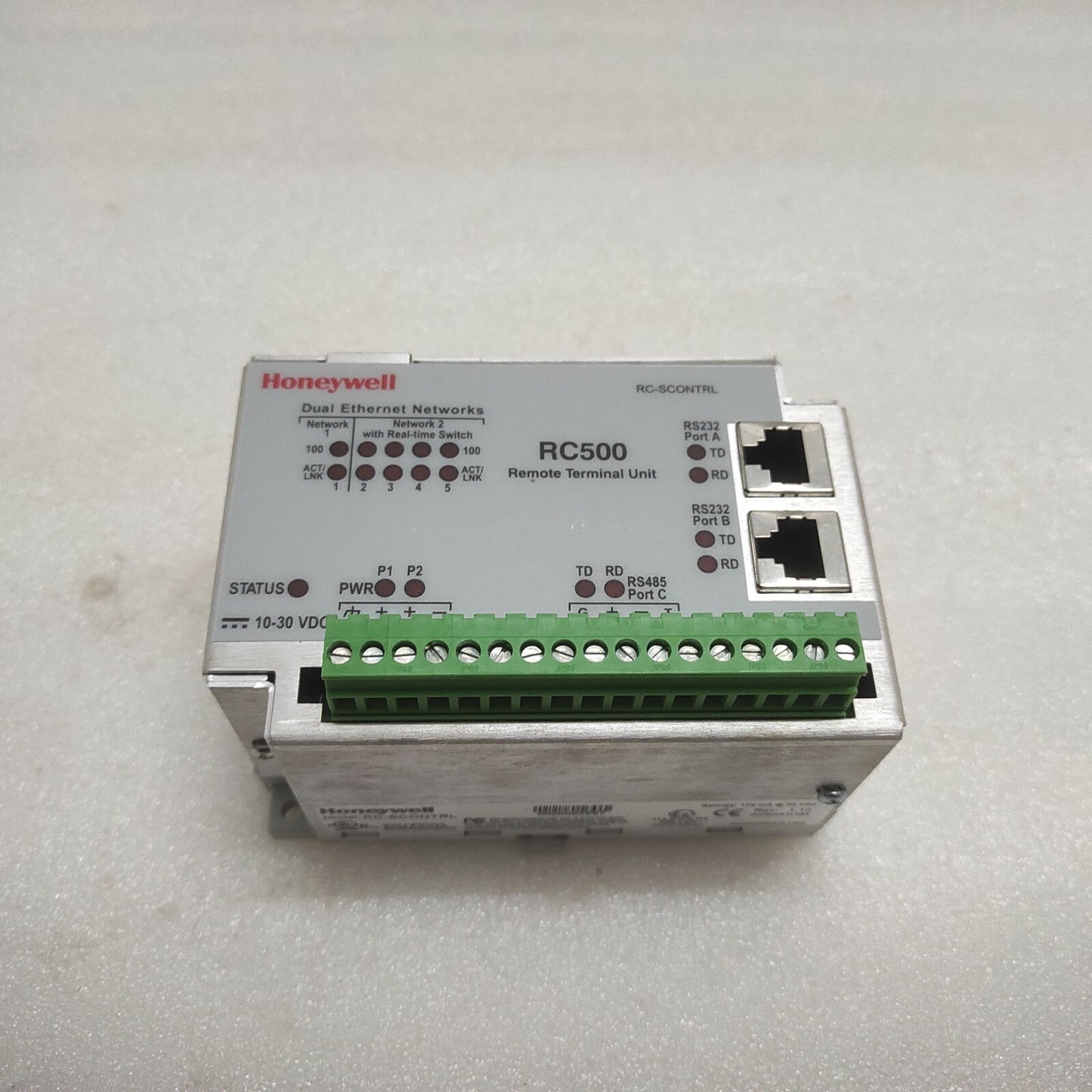 HONEYWELL RC-SCONTRLRC500 REMOTE TERMINAL UNIT 10-30VDC