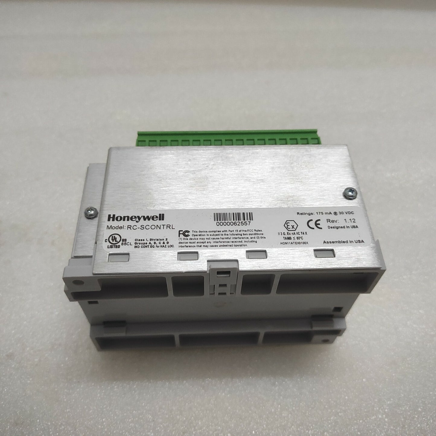 HONEYWELL RC-SCONTRLRC500 REMOTE TERMINAL UNIT 10-30VDC