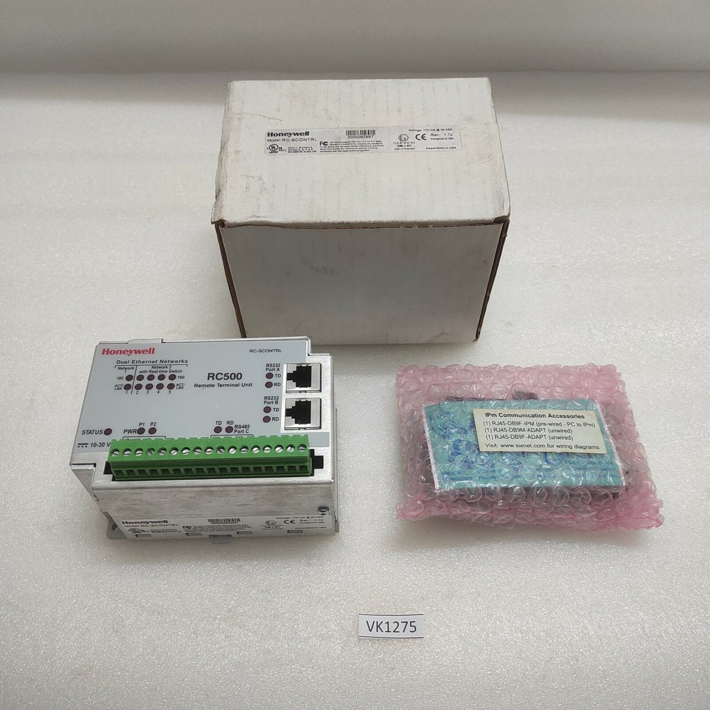 HONEYWELL RC-SCONTRLRC500 REMOTE TERMINAL UNIT 10-30VDC