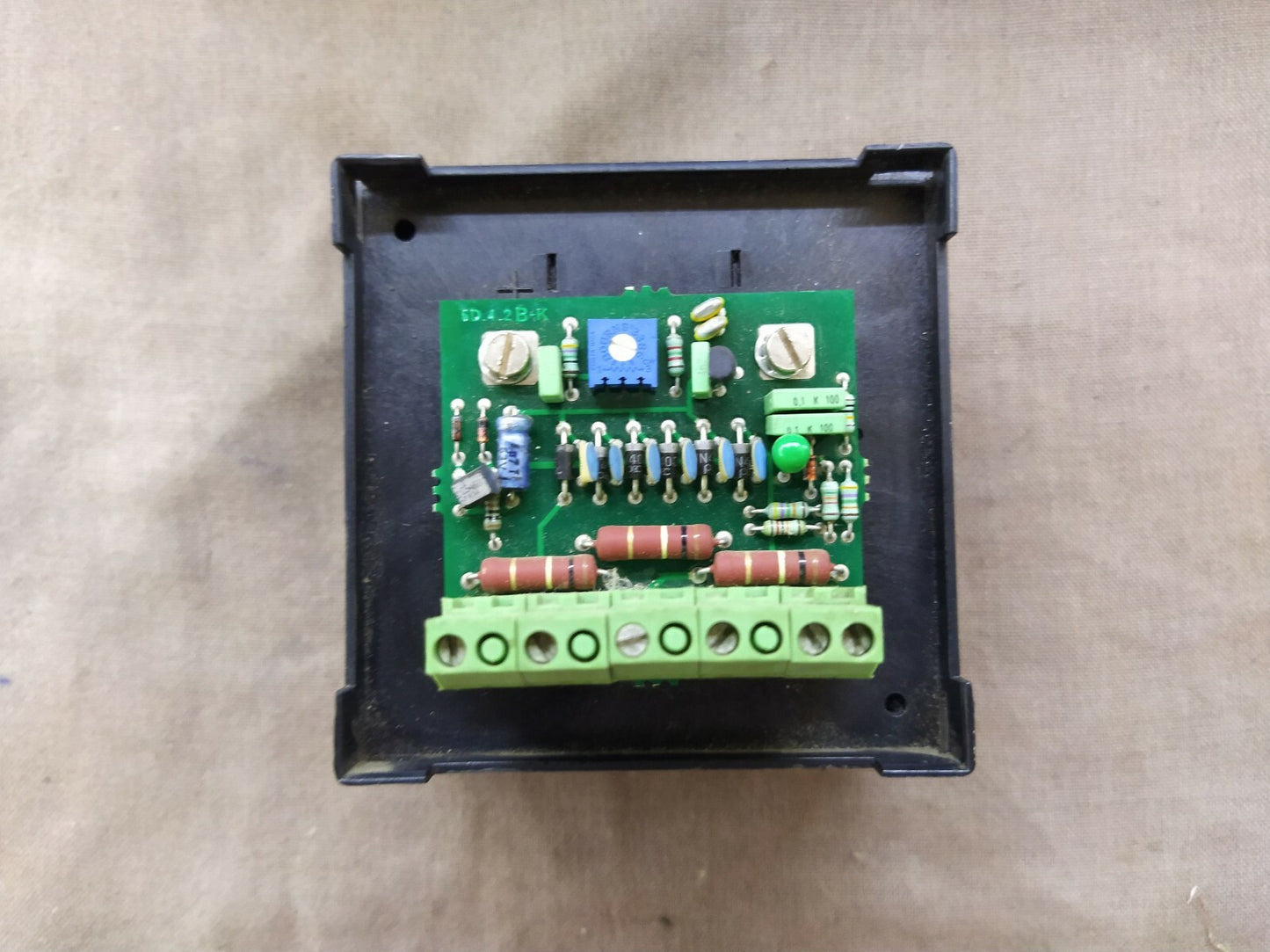 Deif Mega Ohm Meter Insulation Monitor 6D-4-2B-K 0-10 Mega Ohm