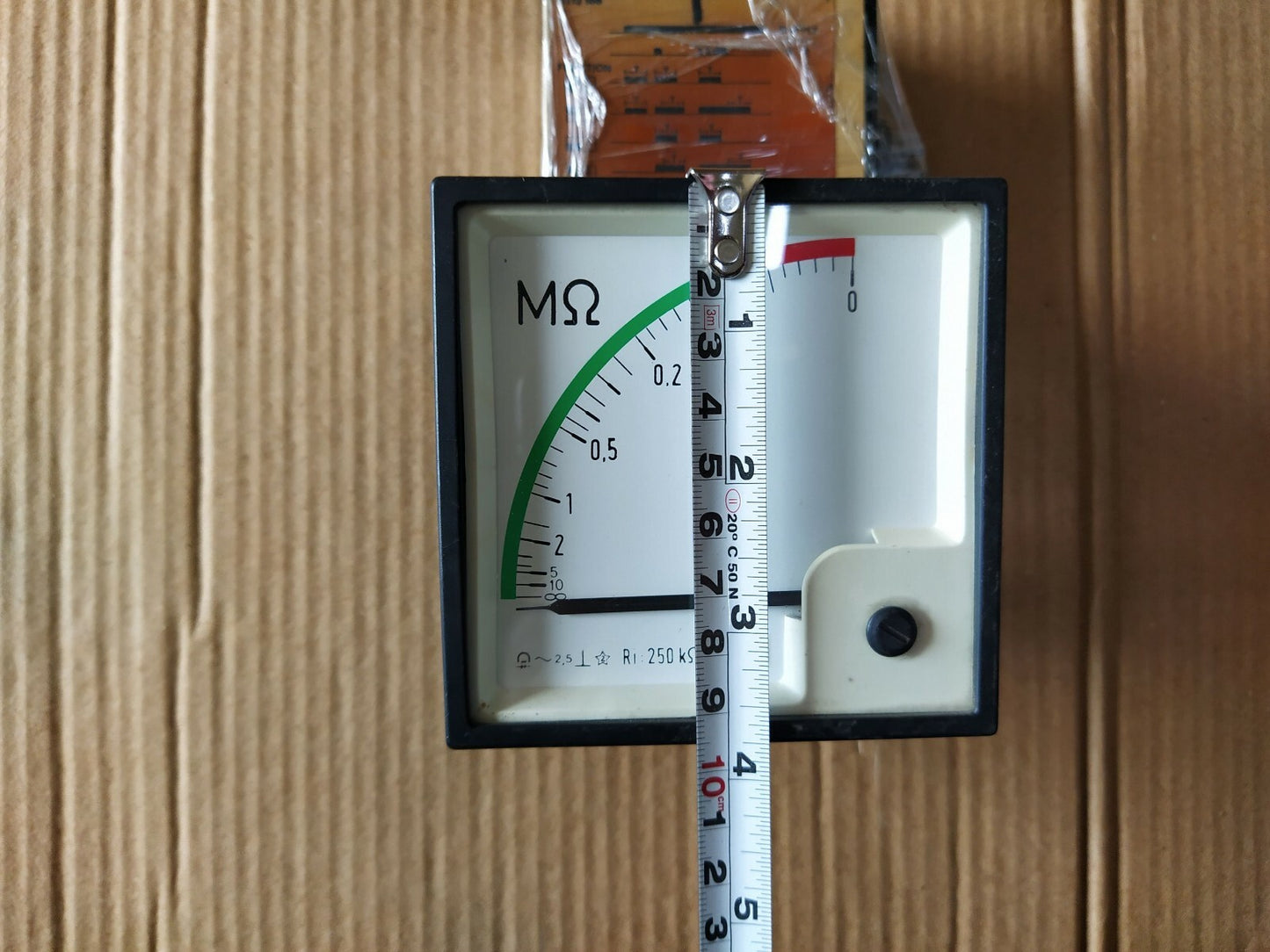 Deif Mega Ohm Meter Insulation Monitor 6D-4-2B-K 0-10 Mega Ohm