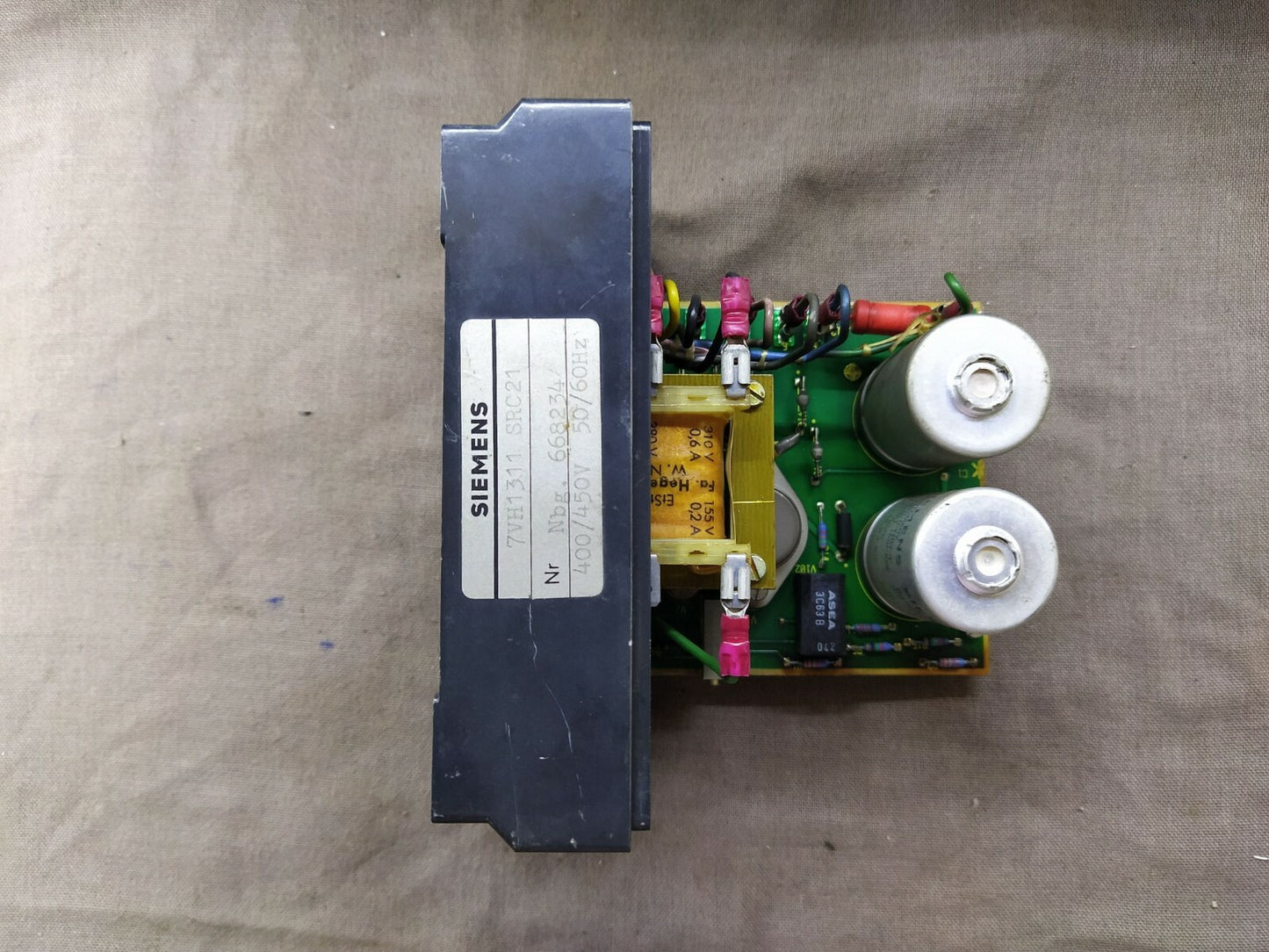 SIEMENS 7VH1311 SRC21 Capacitor Time Delay Unit 7VH1 311