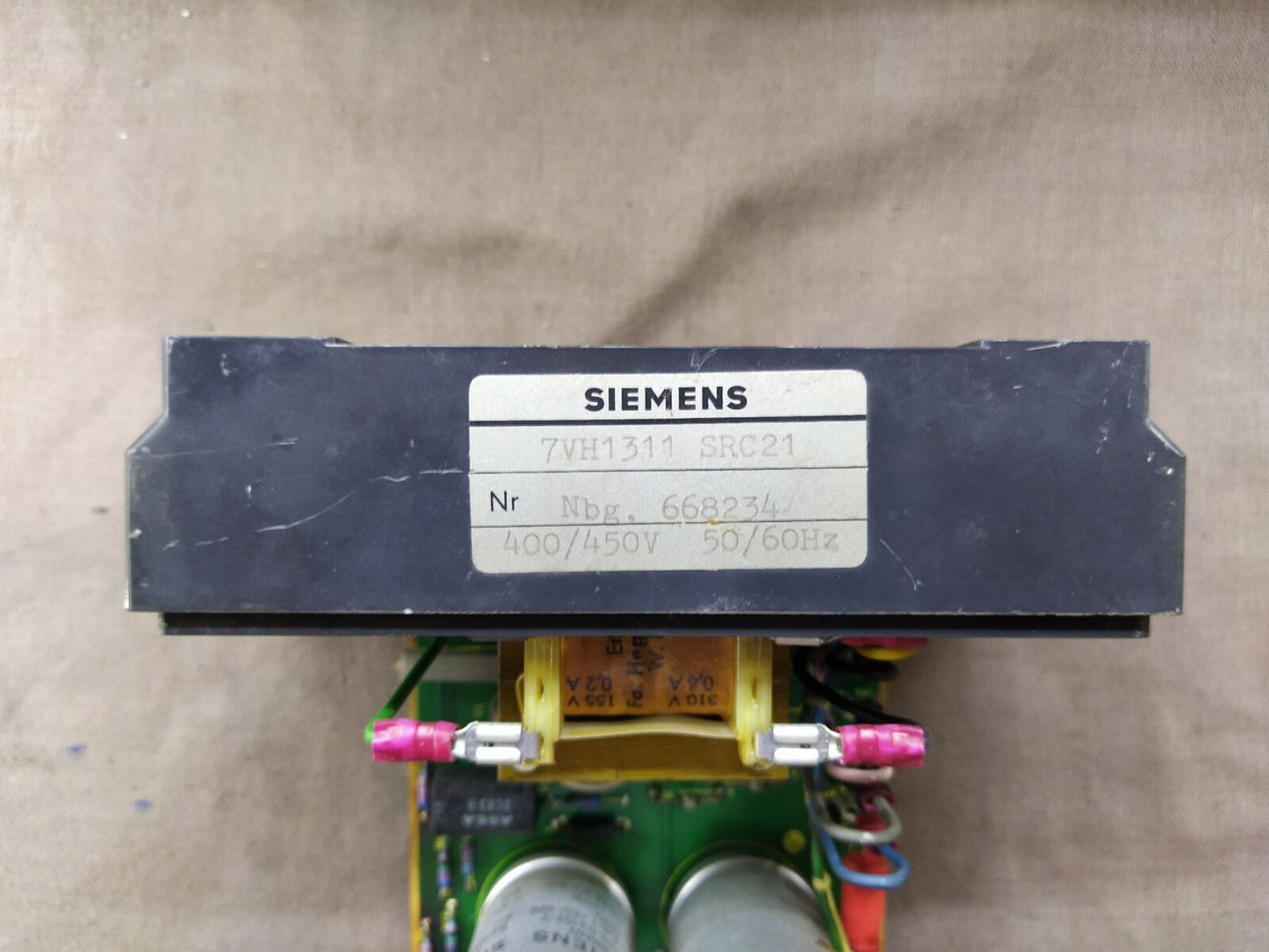 SIEMENS 7VH1311 SRC21 Capacitor Time Delay Unit 7VH1 311