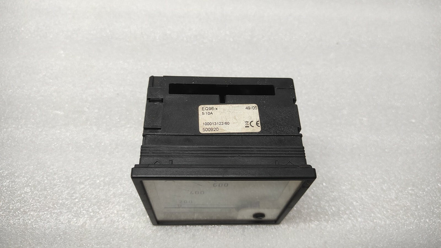 DEIF EQ96-X AMMETER 100013122/60 CT 750/5A