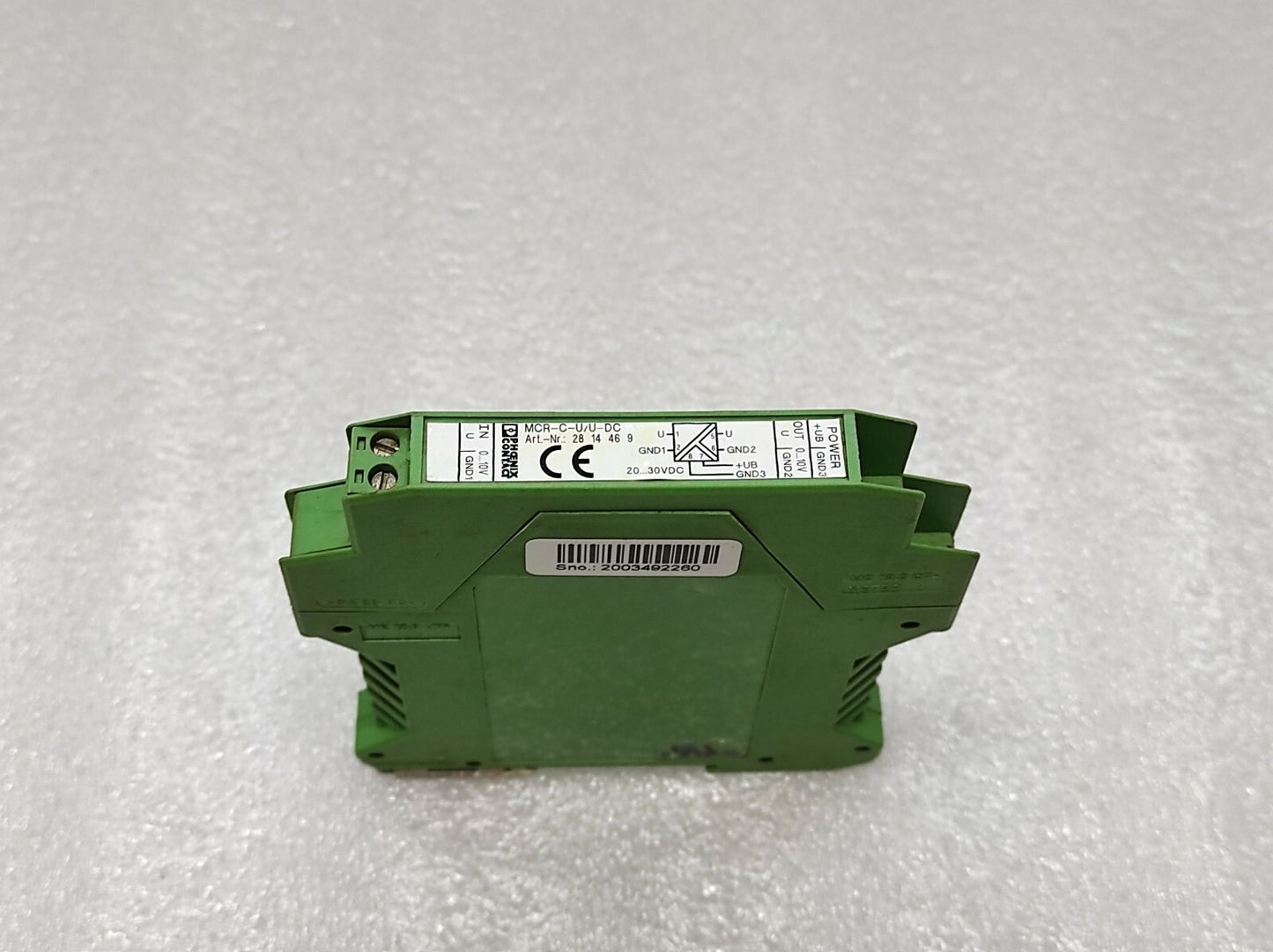 PHOENIX MCR-C-U-U-DC SIGNAL CONDITIONER 28 14 46 9