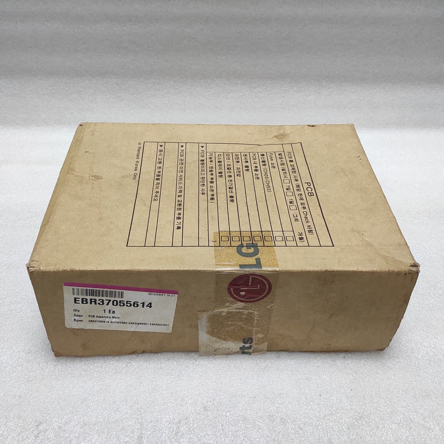 LG ELECTRONIC EBR37055614 AC BOARD EAX32402001