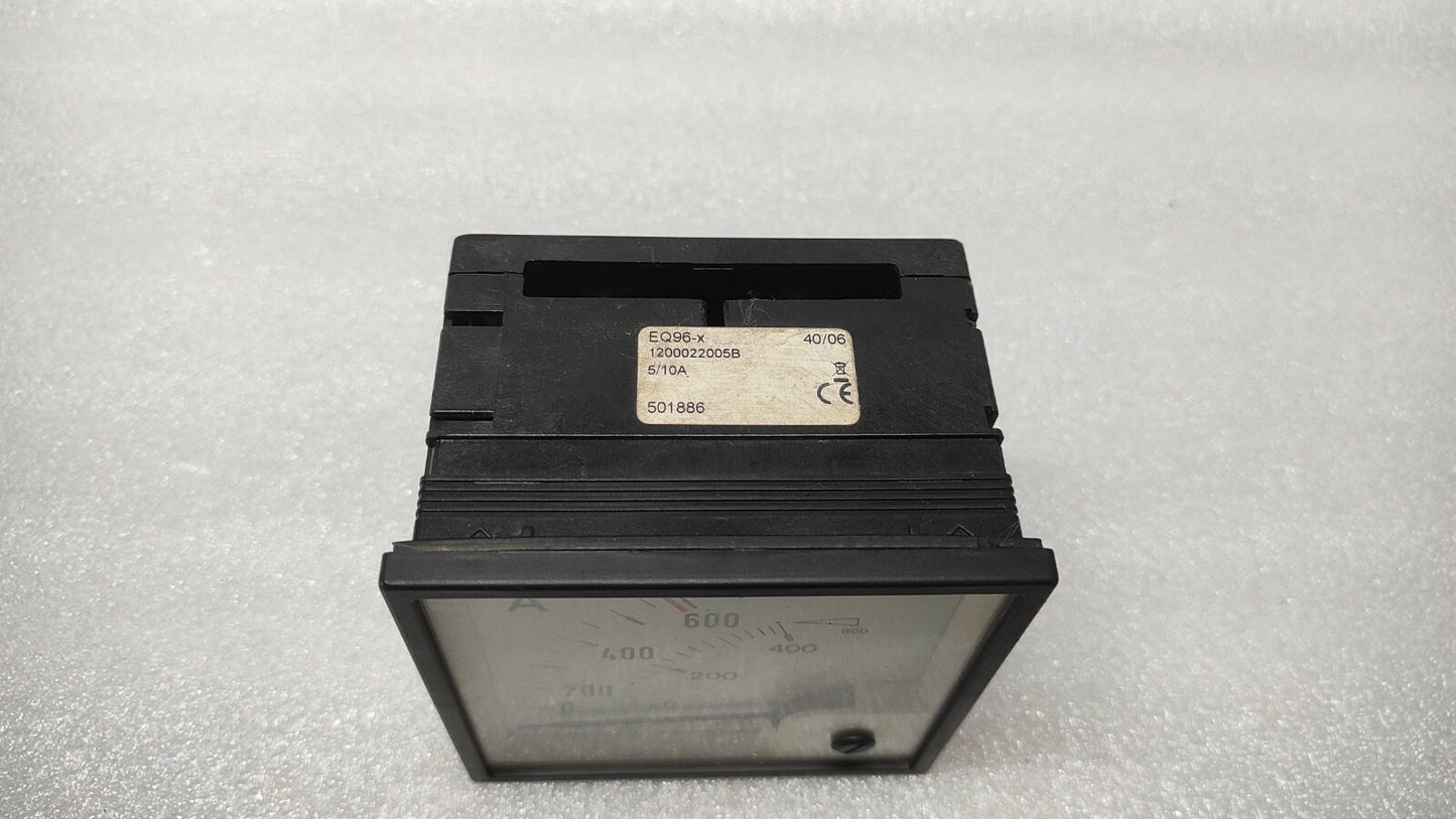 DEIF EQ96-X DOUBLE AMMETER 1200022005B 750/5A & 400/5A