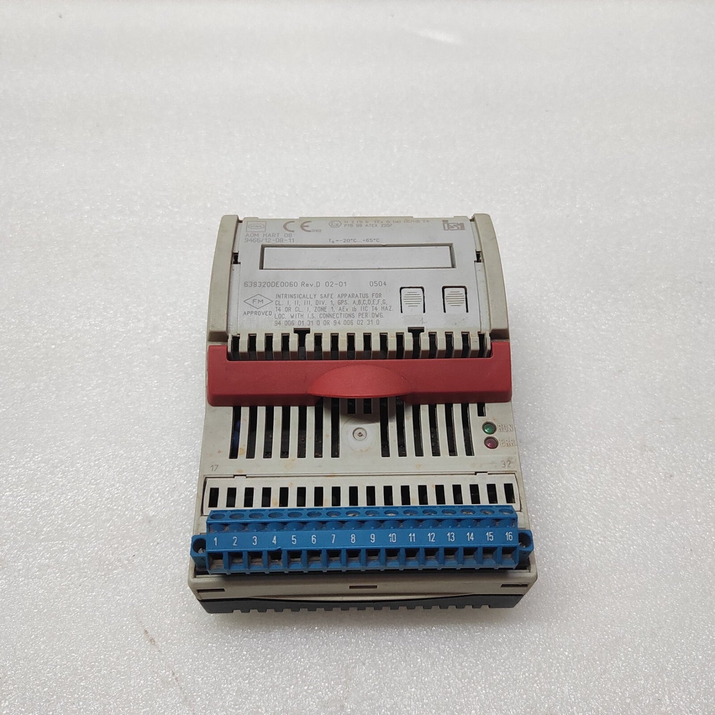STAHL AOM HART 08 ANALOG OUTPUT MODULE 9466/12-08-11