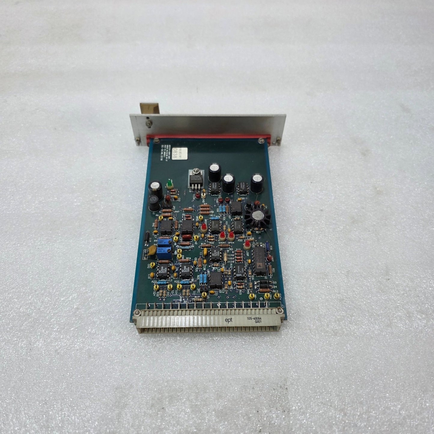 WESTECH DBA26 INDUSTRIAL CONTROL PCB MODULE ASSY PN 2005013 RACK CARD SC-SCML229