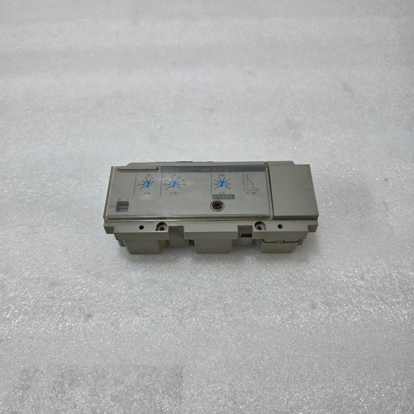 S ELECTRIC STR23 SE TRIP UNIT 1074050A ADJUSTABLE PROTECTION MODULE 525V FRANCE
