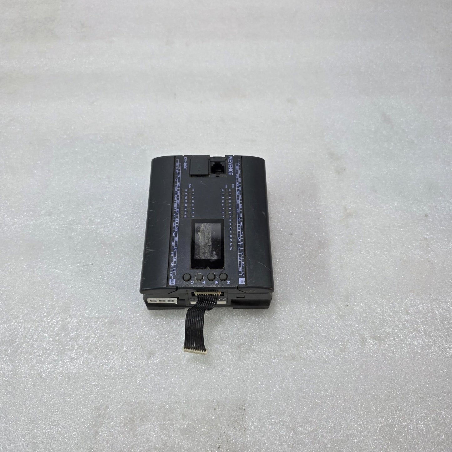 KEYENCE KV-40DT PLC OUTPUT MODULE 24V DC TRANSISTOR OUTPUT KV SERIES INDUSTRIAL