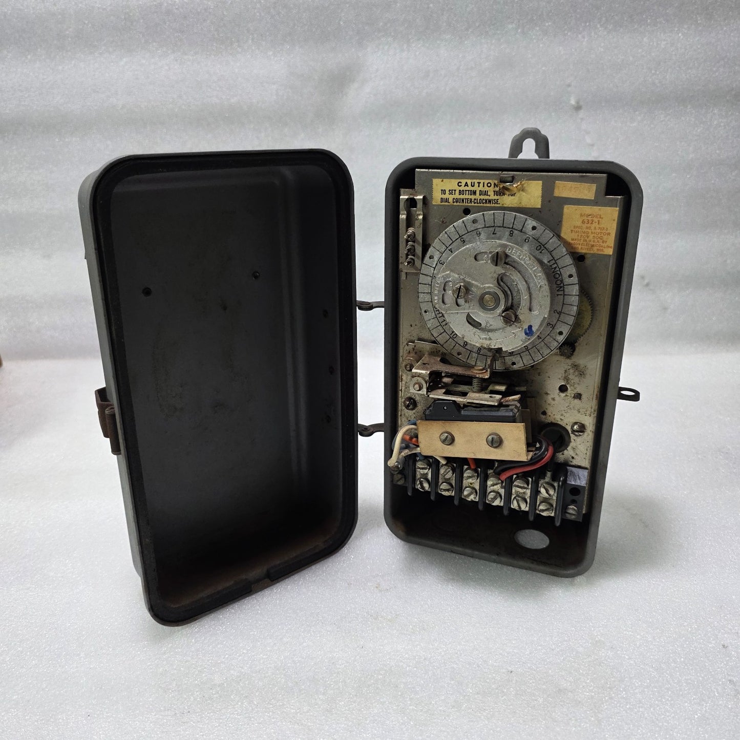 PARAGON 632-1 TIME CONTROL TIMER MOTOR 120V 60HZ | PARAGON ELECTRIC TIMER