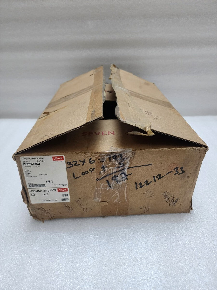 DANFOSS TDN 1 THERMOSTATIC EXPANSION VALVE 068N2952 LOT OF 30 UNITS