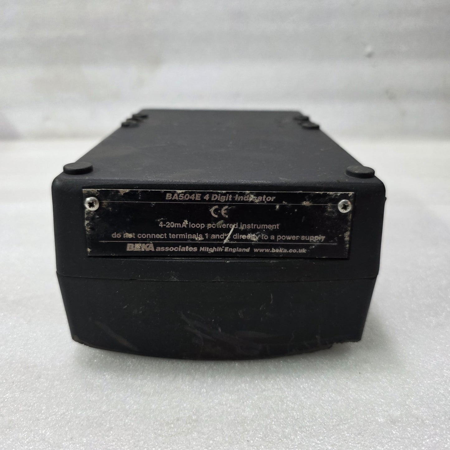 BEKA BA504E 4 DIGIT INDICATOR | 4-20MA LOOP POWERED PANEL METER | INDUSTRIAL PRO