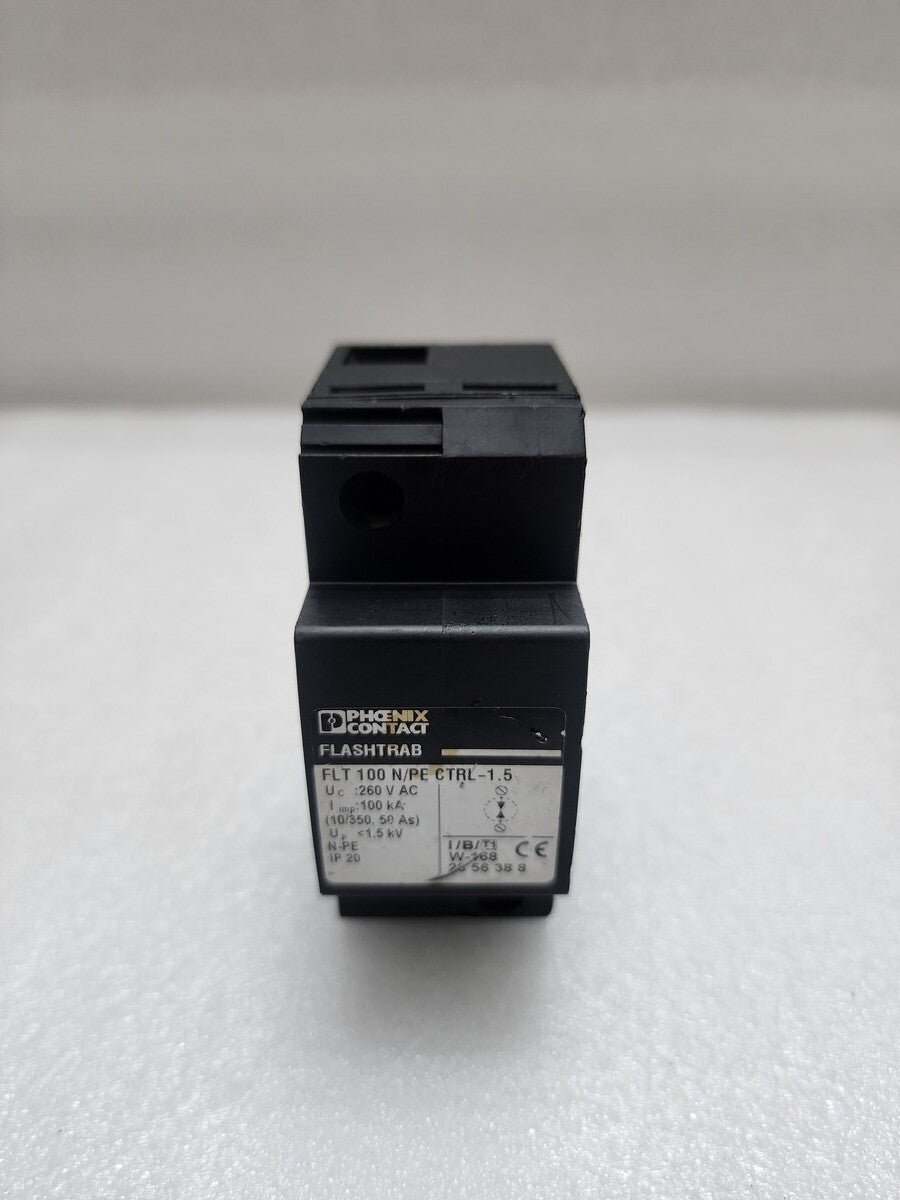 PHOENIX CONTACT FLT 100 N/PE CTRL-1.5 LIGHTNING ARRESTER 2856388 I/B/T1 W-168