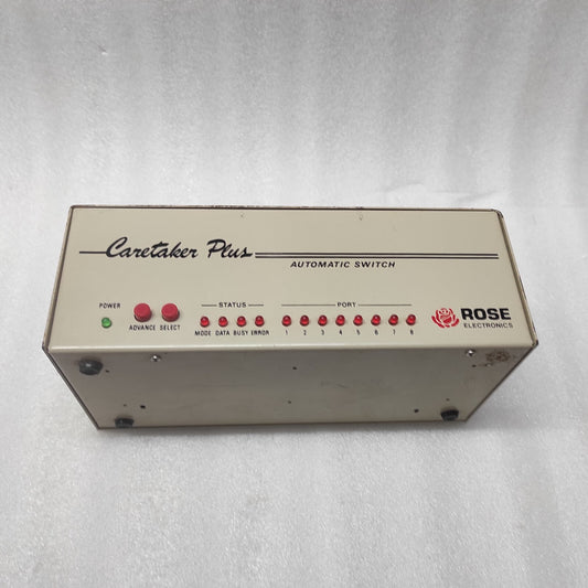 ROSE ELECTRONICS CTP-8S 8-PORT EXTERNAL SWITCH CTP-8S/10X/SW