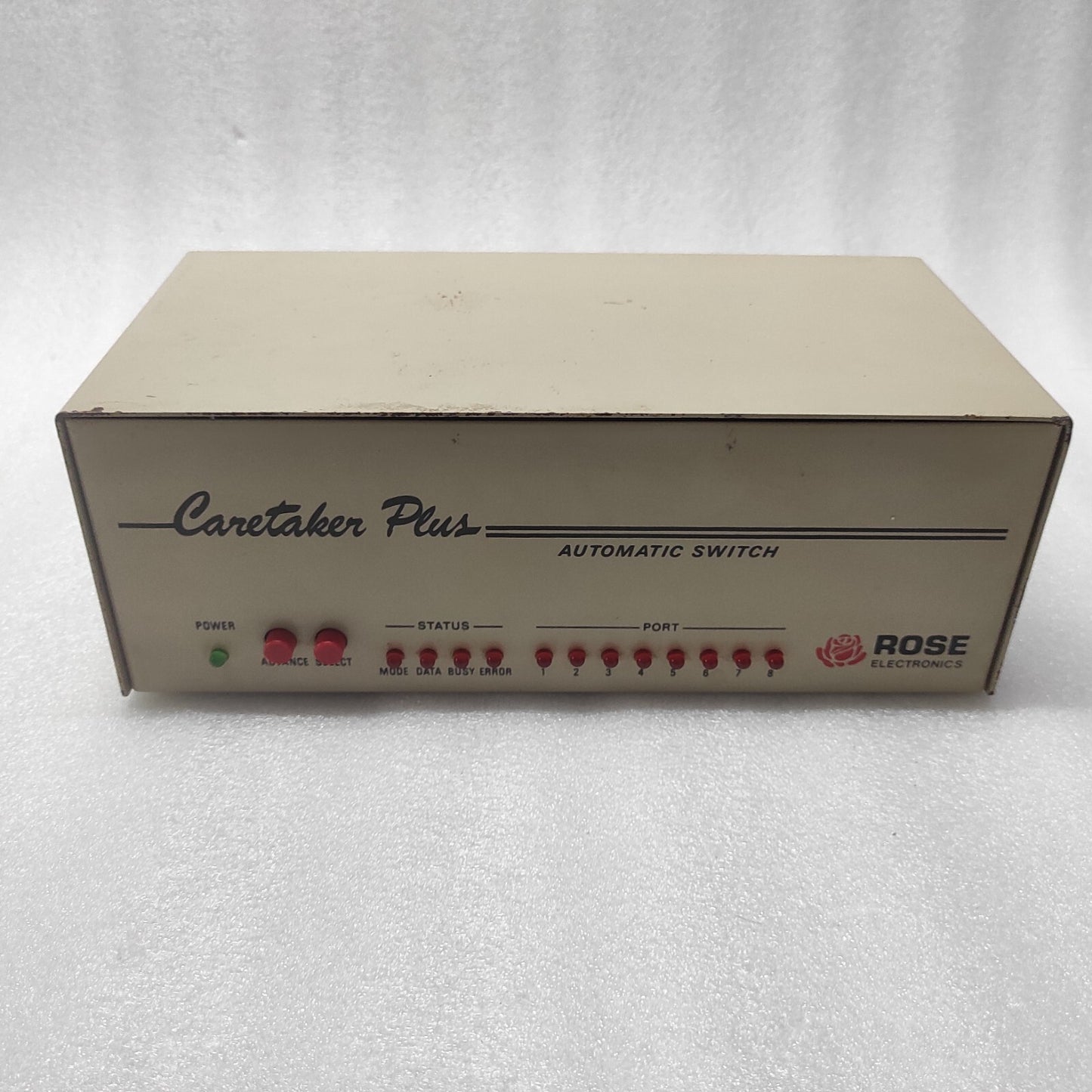 ROSE ELECTRONICS CTP-8S 8-PORT EXTERNAL SWITCH CTP-8S/10X/SW