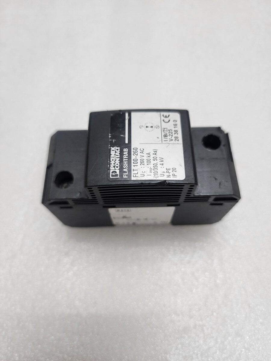 PHOENIX CONTACT FLT 100-260 I/B/T1 V-225 LIGHTNING CURRENT ARRESTER 2838160