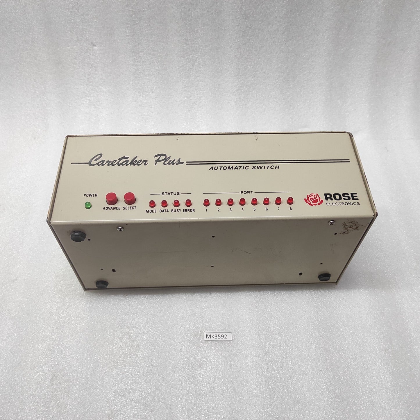 ROSE ELECTRONICS CTP-8S 8-PORT EXTERNAL SWITCH CTP-8S/10X/SW
