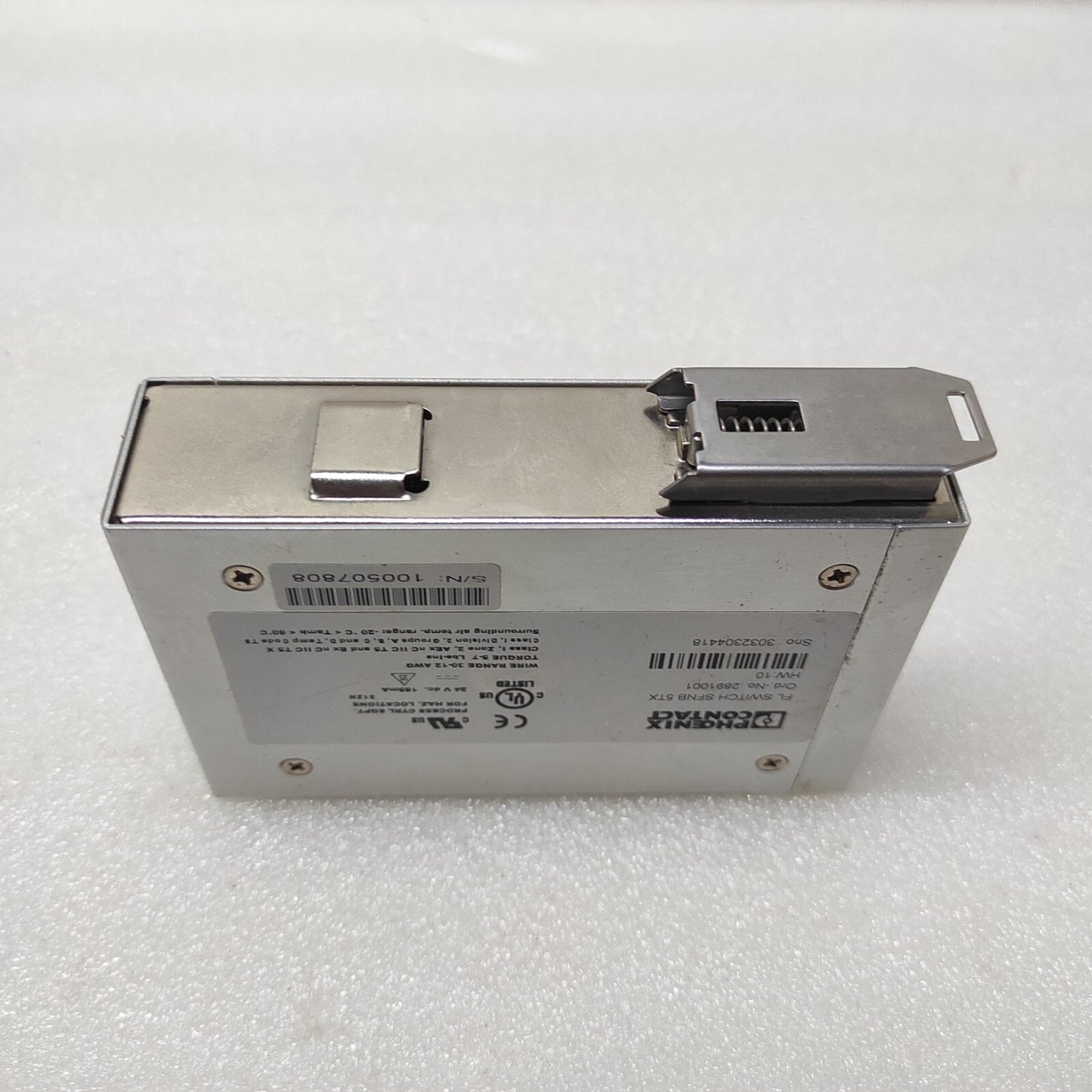 PHOENIX CONTACT FL SWITCH SFNB 5TX ETHERNET SWITCH 2891001