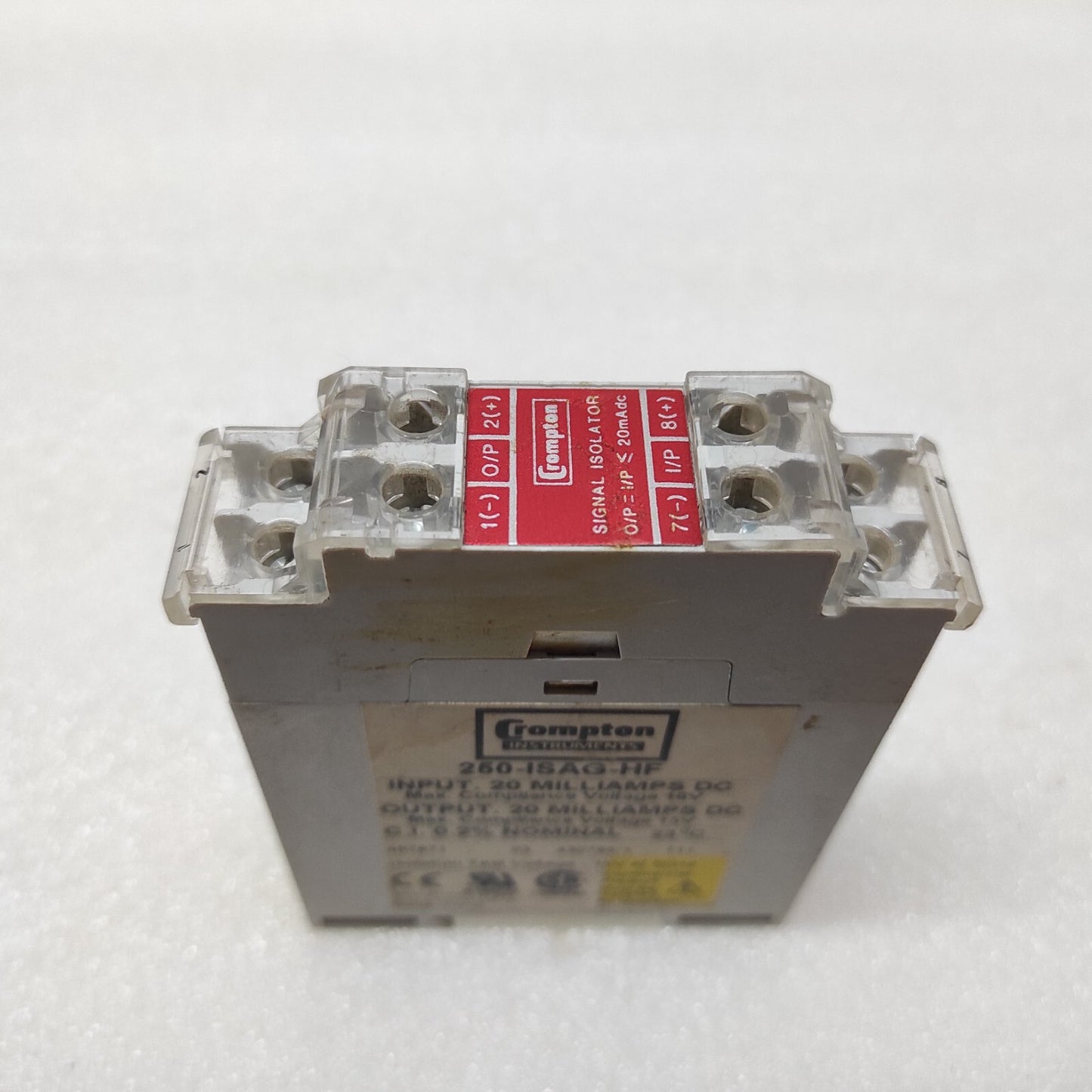 CROMPTON 250-ISAG-HF SIGNAL ISOLATOR TRIP RELAY