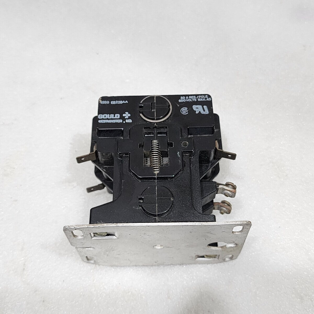 GOULD WESTMINSTER 2200 EB220AA MAGNETIC CONTACTOR 30A COIL VOLTAGE 110-120V