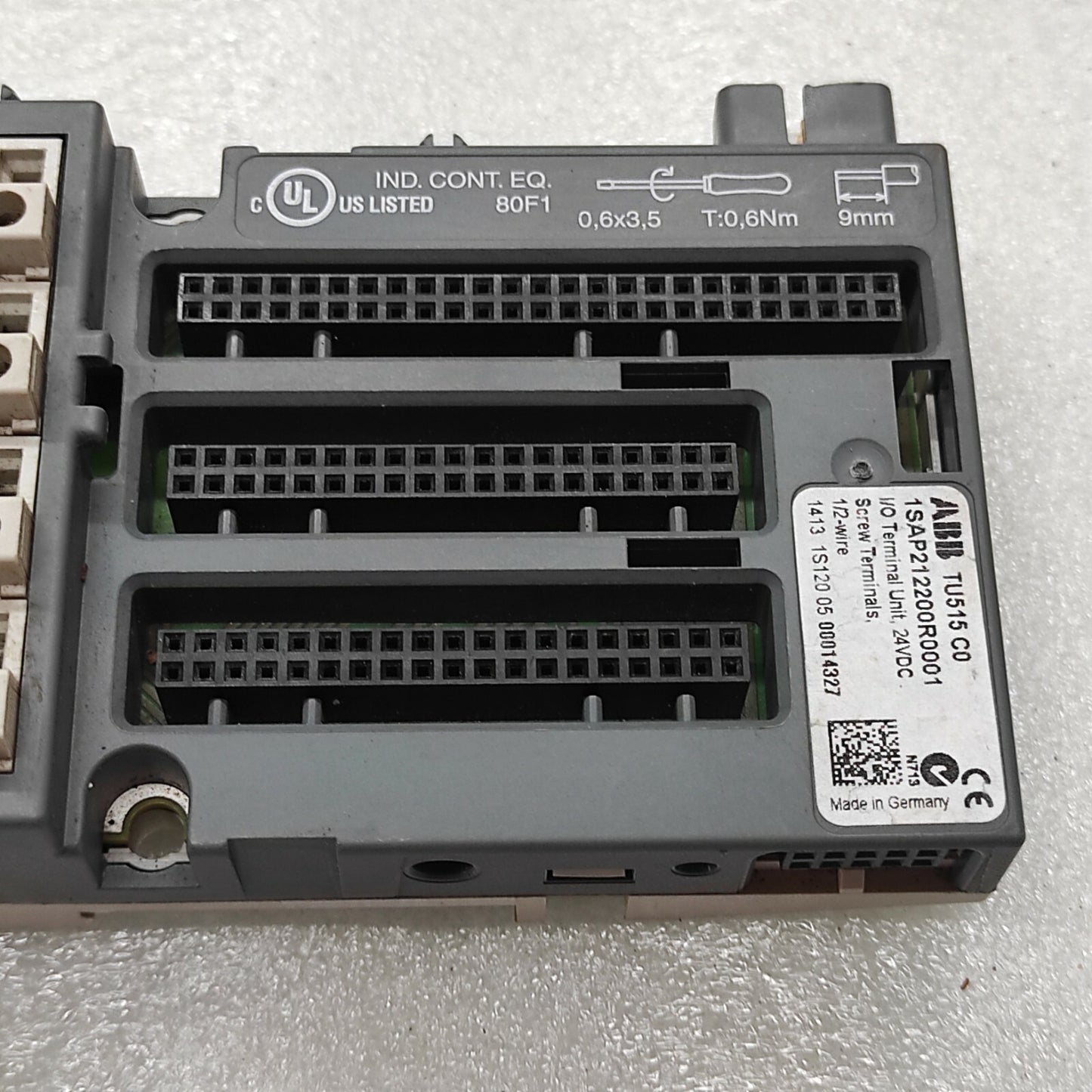 ABB TU515-C0 I/O TERMINAL 1SAP212200R0001