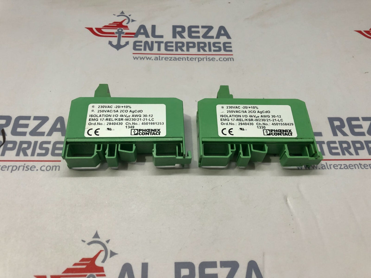 PHOENIX CONTACT EMG 17-REL/KSR-W230/21-21-LC RELAY MODULE 2940430