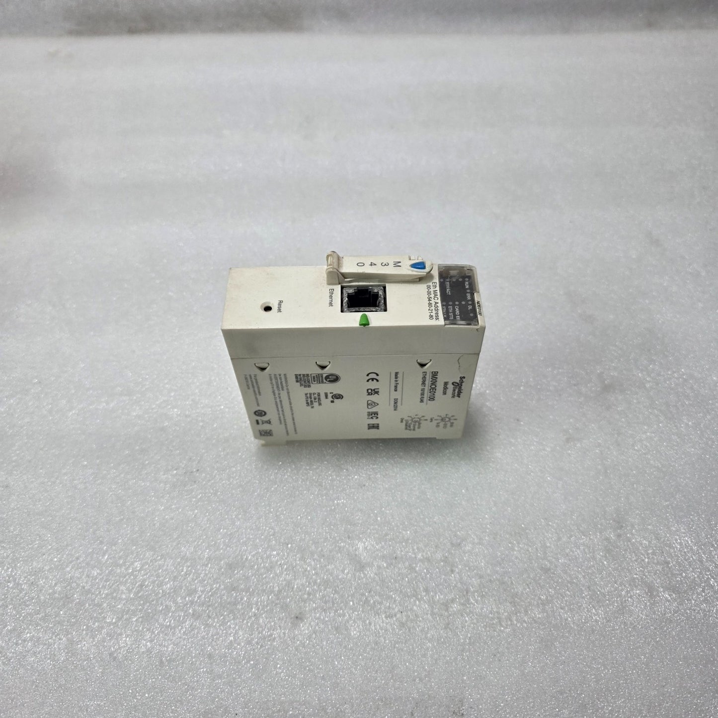 S ELECTRIC MODICON BMXNOE0100 ETHERNET COMMUNICATION MODULE