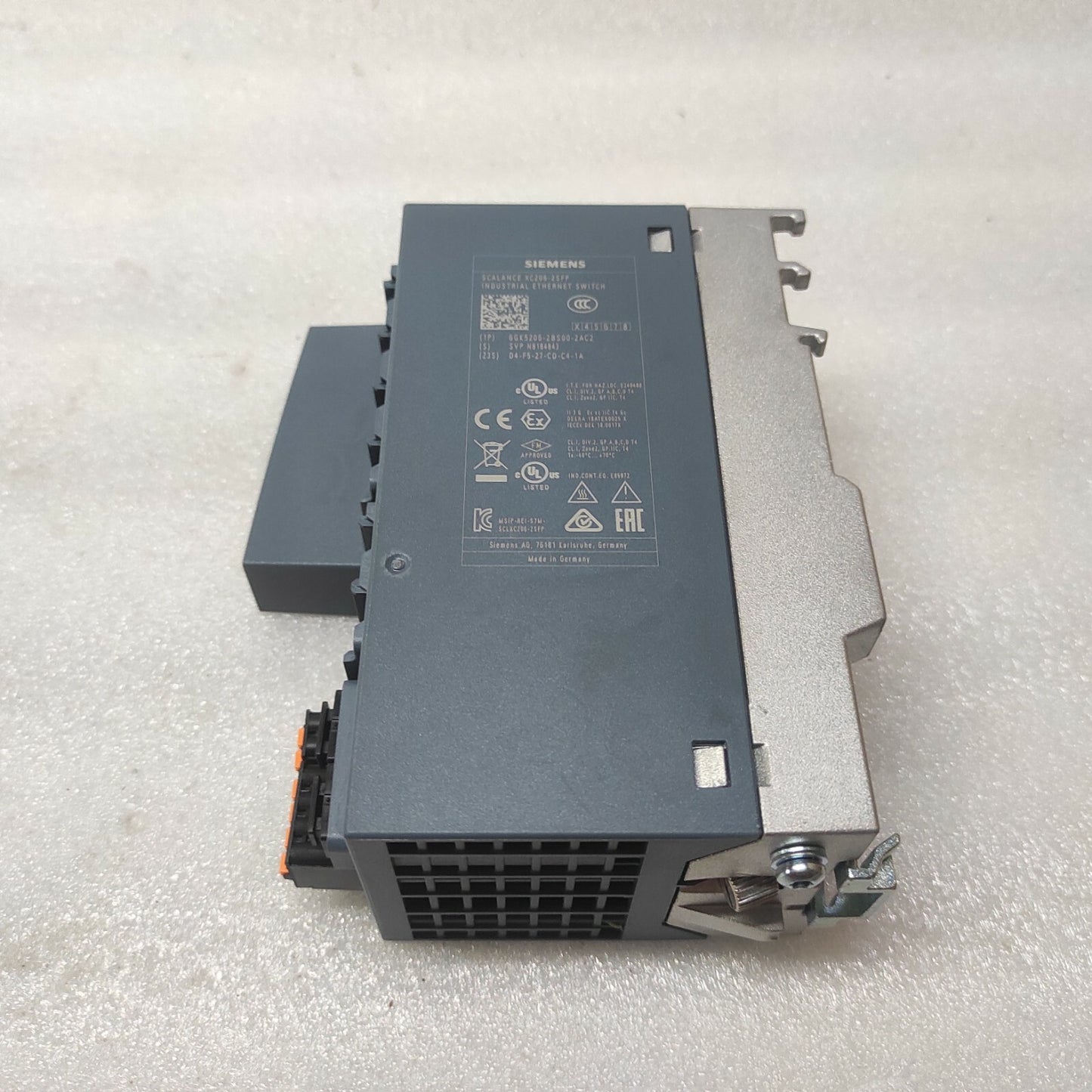 SIEMENS SCALANCE XC206-2SFP 6GK5206-2BS00-2AC2 ETHERNET SWITCH