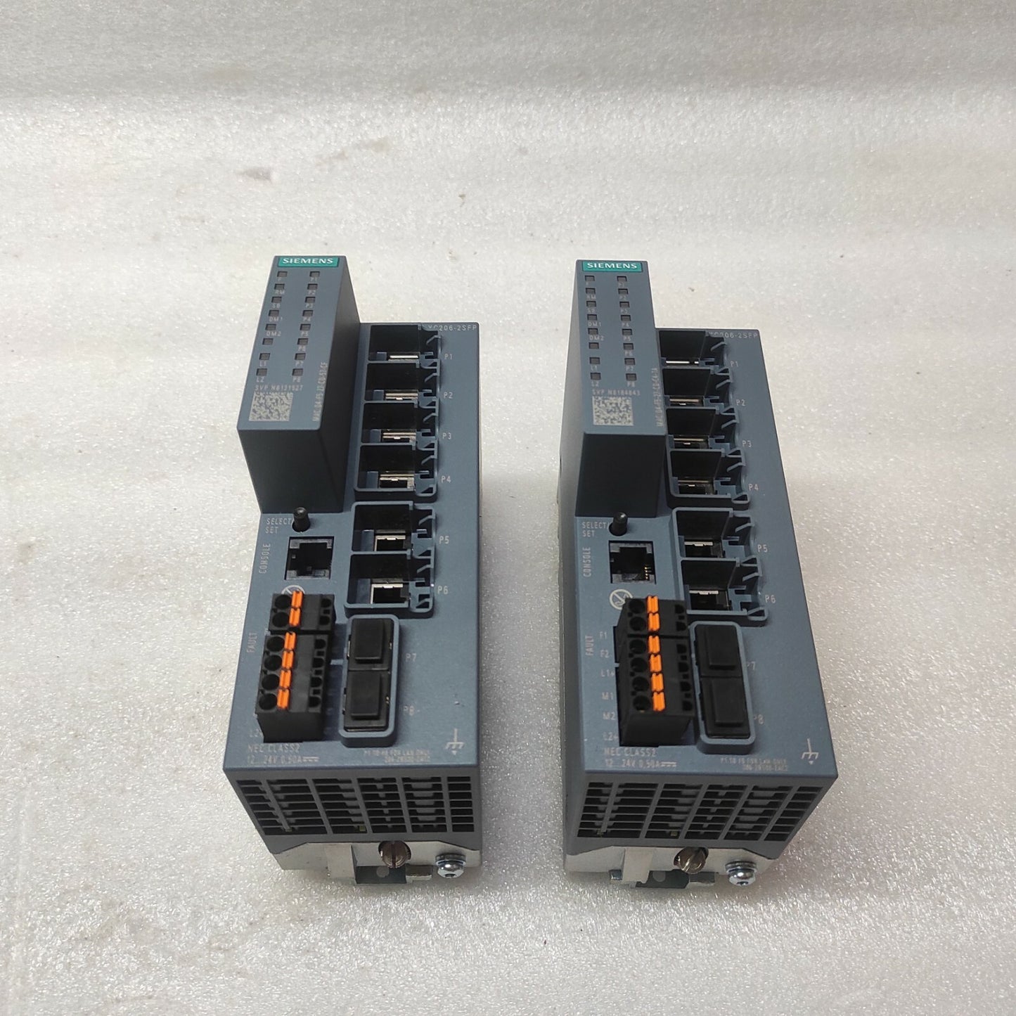 SIEMENS SCALANCE XC206-2SFP 6GK5206-2BS00-2AC2 ETHERNET SWITCH