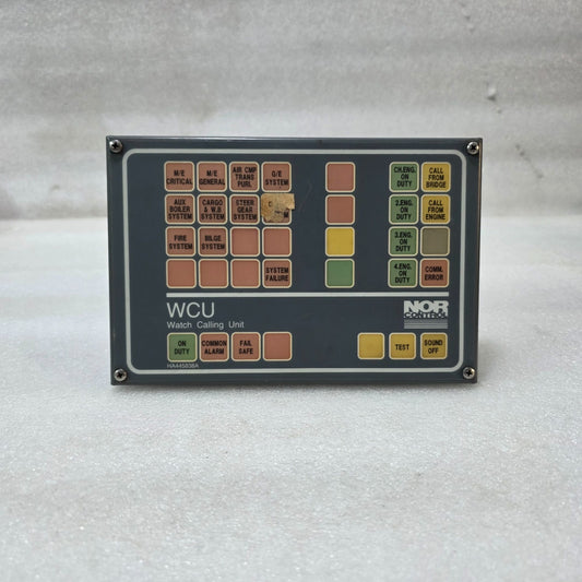 NOR CONTROL WCU WATCH CALLING UNIT MARINE ALARM PANEL | SHIP ENGINE ROOM ALARM M