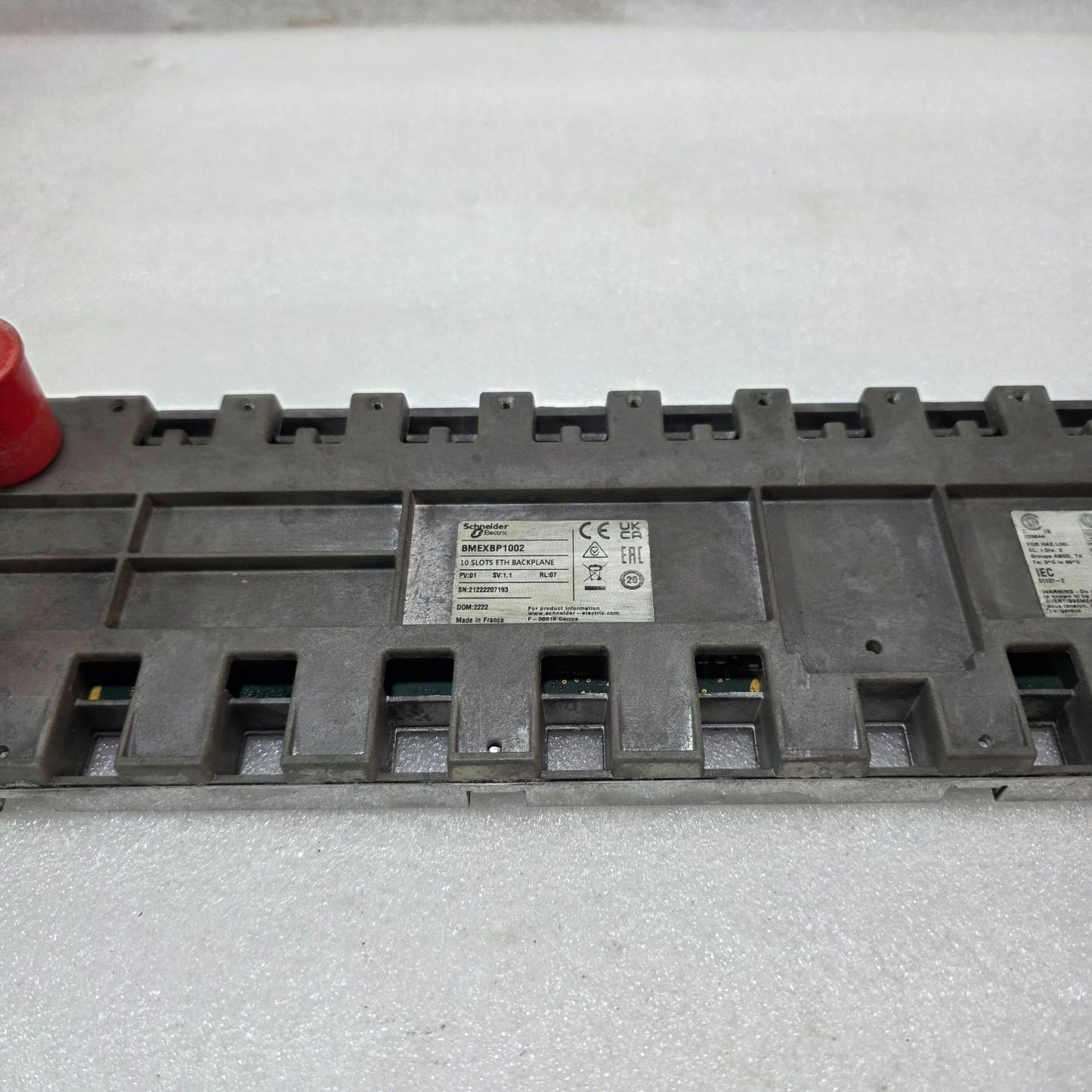 S ELECTRIC BMEXBP1002 10 SLOT ETHERNET BACKPLANE MODICON M340 RACK