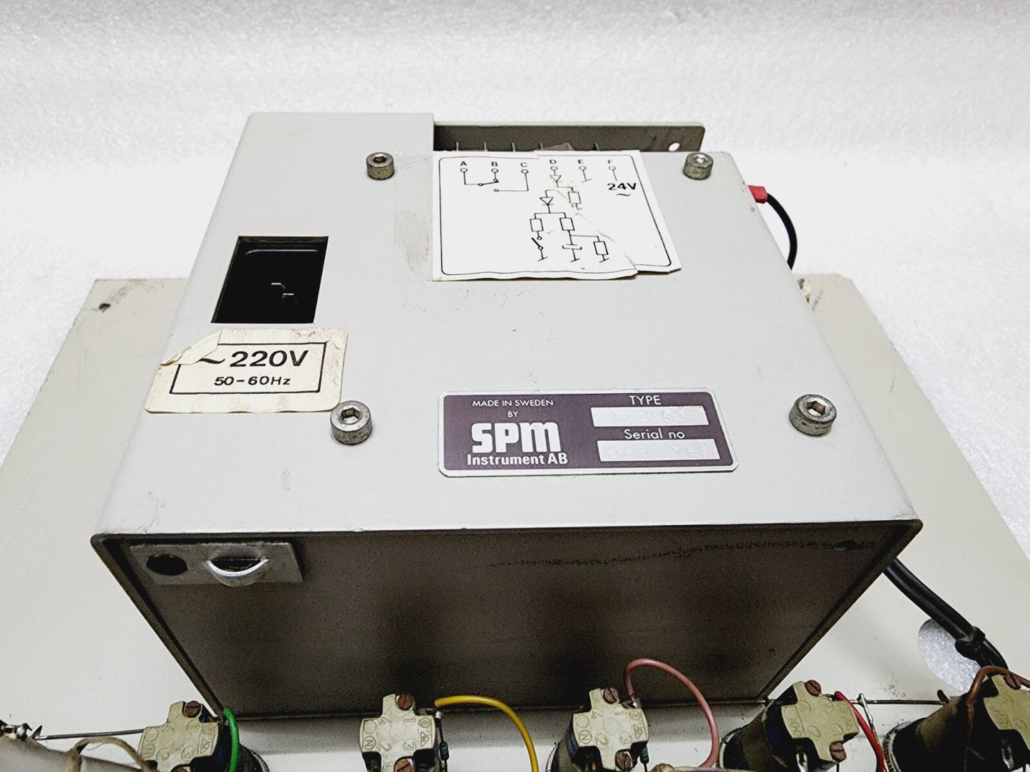 SPM INSTRUMENT 32CL50 MASTER WARNING UNIT 220V