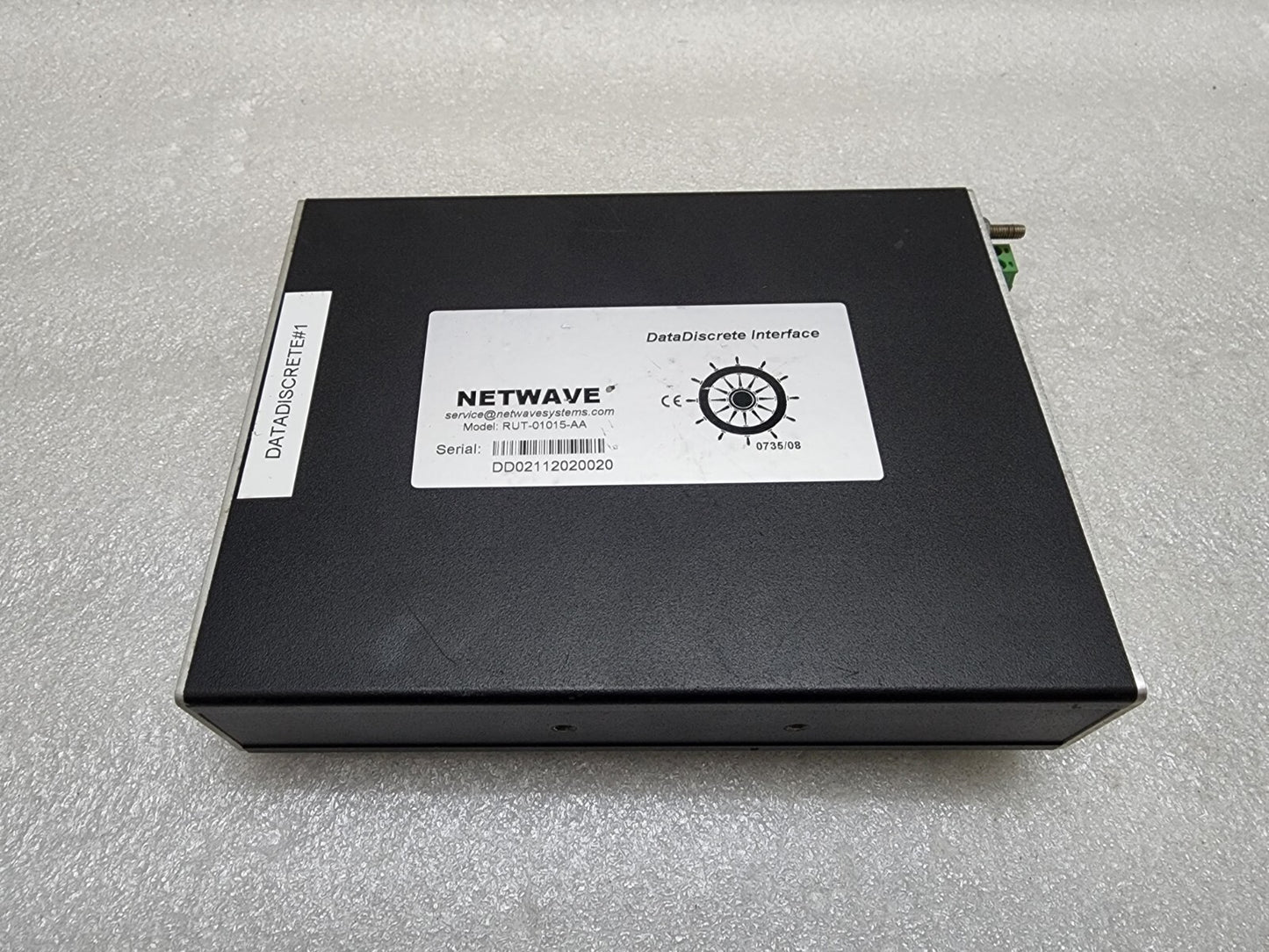 RUTTER RUT-01015-AA DATA DISCRETE INPUT MODULE
