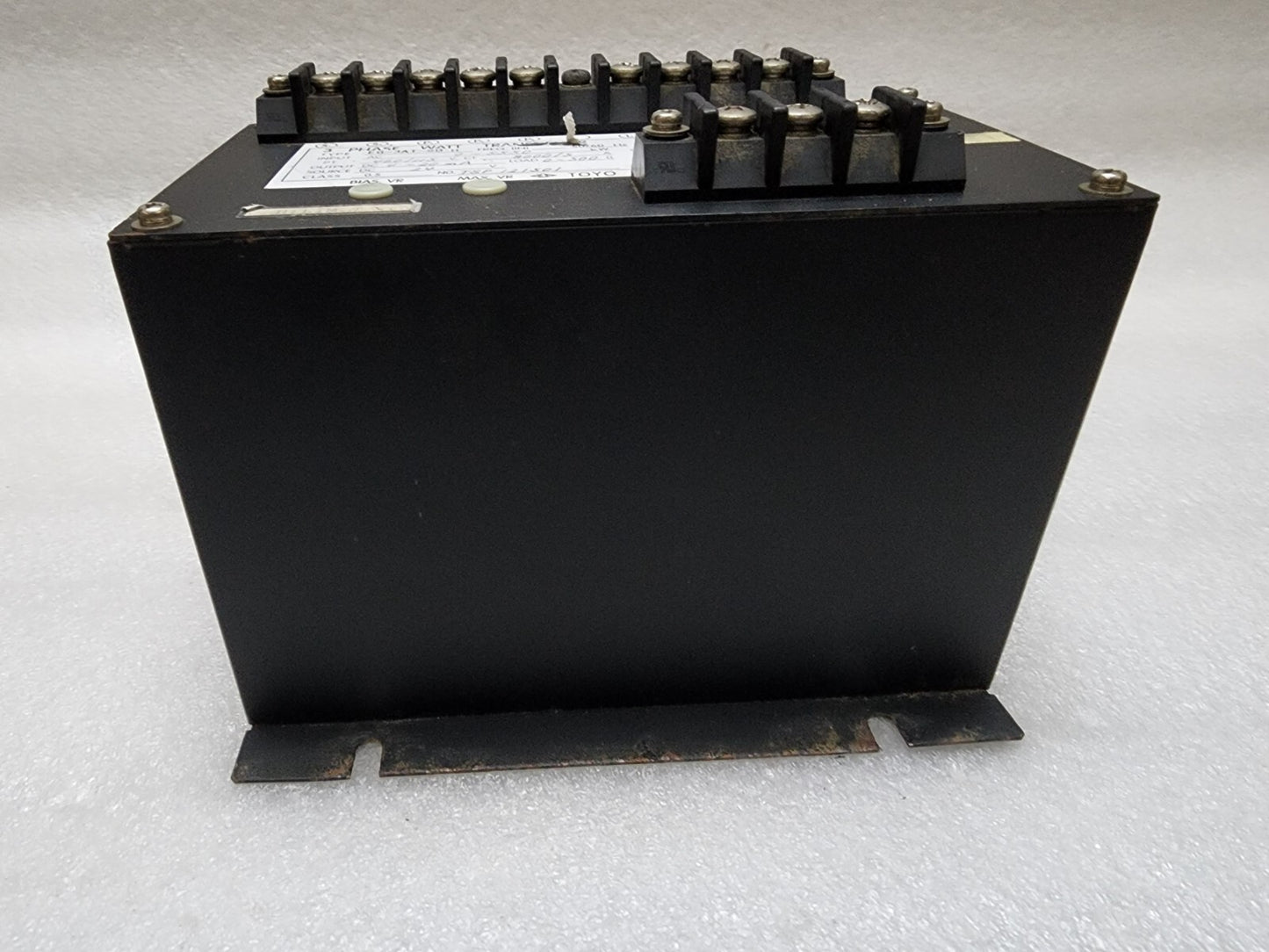 TOYO KEIKI EG-3AT-S-H 3-PHASE WATT TRANSDUCER