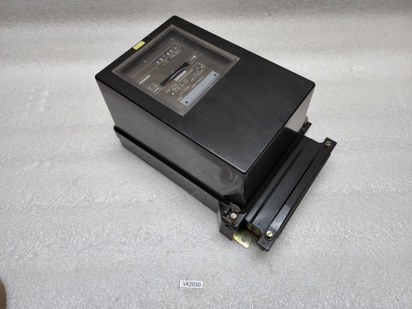 SIEMENS 7BA54 41 1.5/6 kWh 3-PHASE ALTERNATING CURRENT METER  59533368 440V