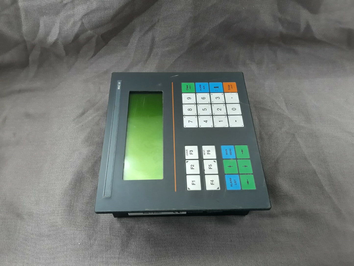Beijer Electronics MAC 50/ML Operator Panel 00920A 24VDC